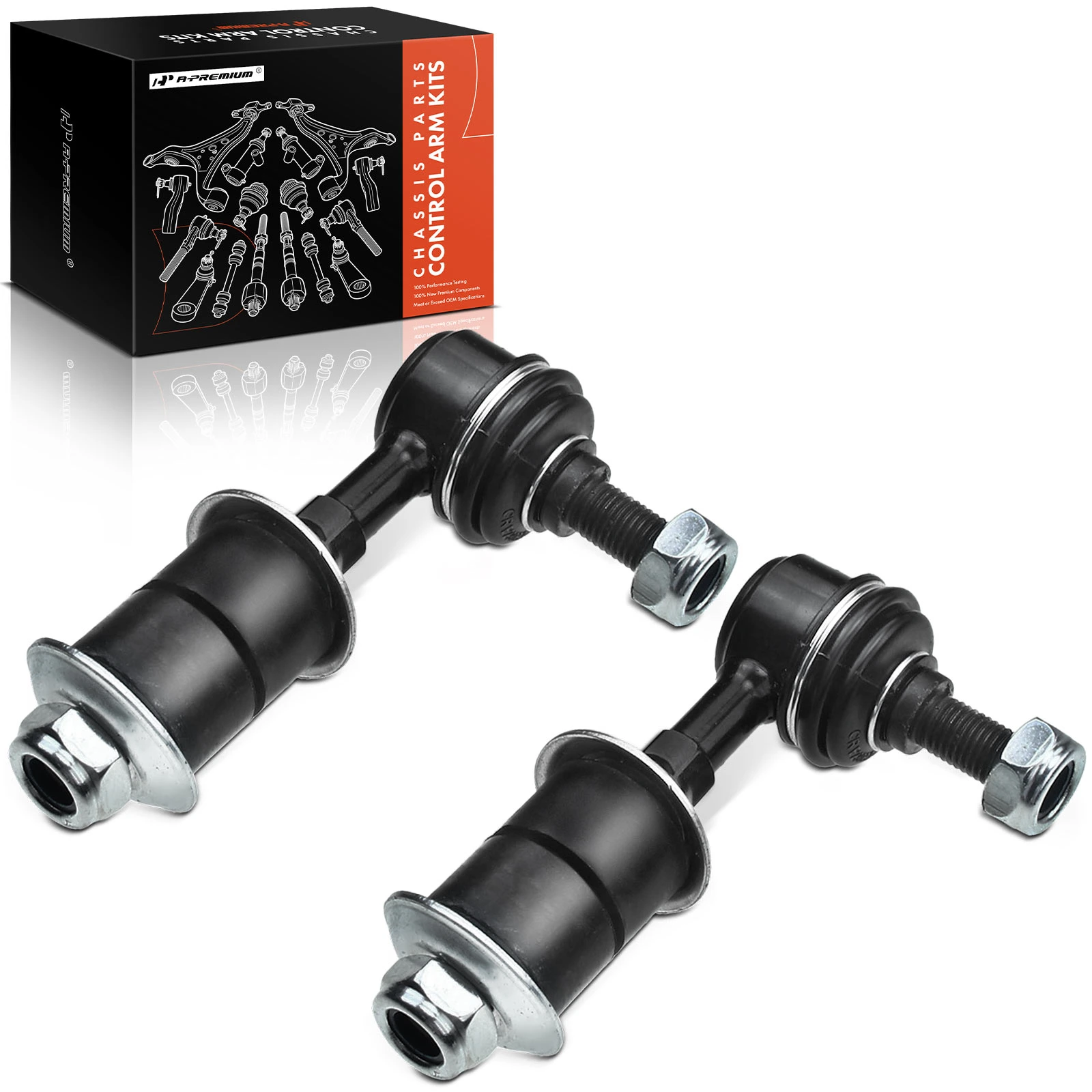 2 Pcs Front Sway Bar Link