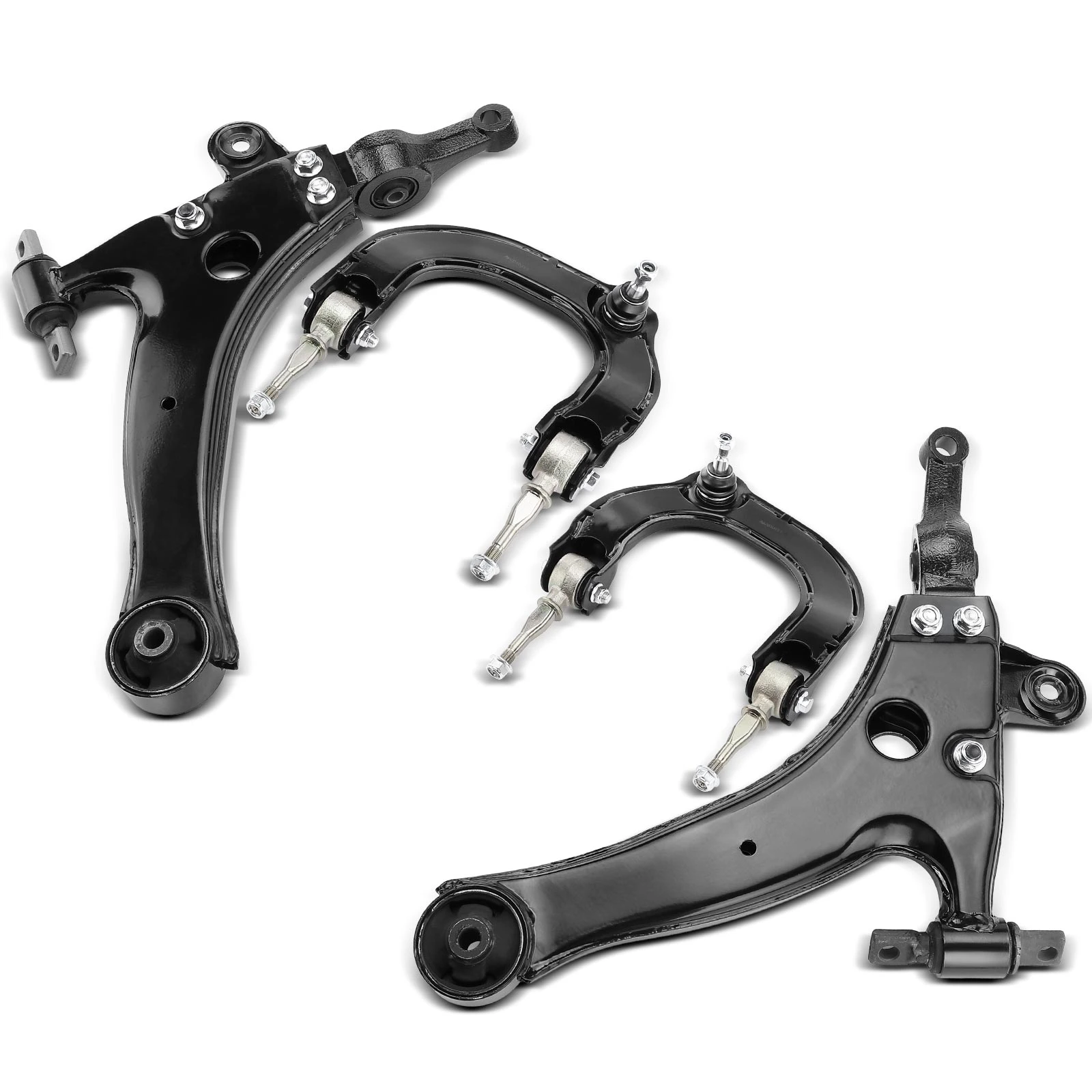 2001-2006 Kia Magentis 4pc Control Arm, Front Lower & Upper with Ball Joint A-Premium APCA2256