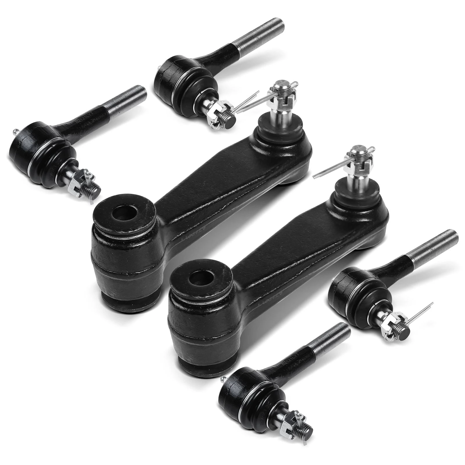 Detroit Axle 2 New Front Driver And Passenger Side Outer Tie Rod Ends Fits 4x4 O - Foto 8