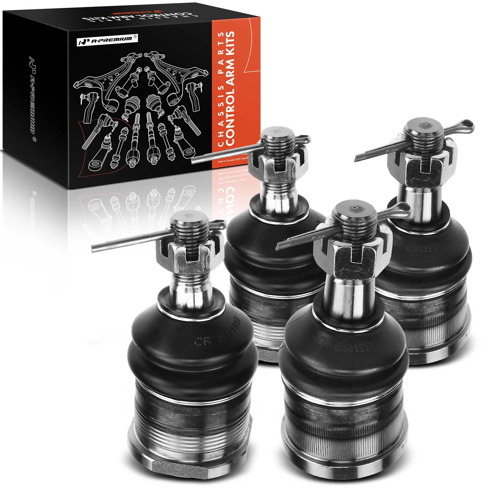 1974-1978 Chrysler Newport Ball Joint Front Lower & Upper A-Premium APCA2603