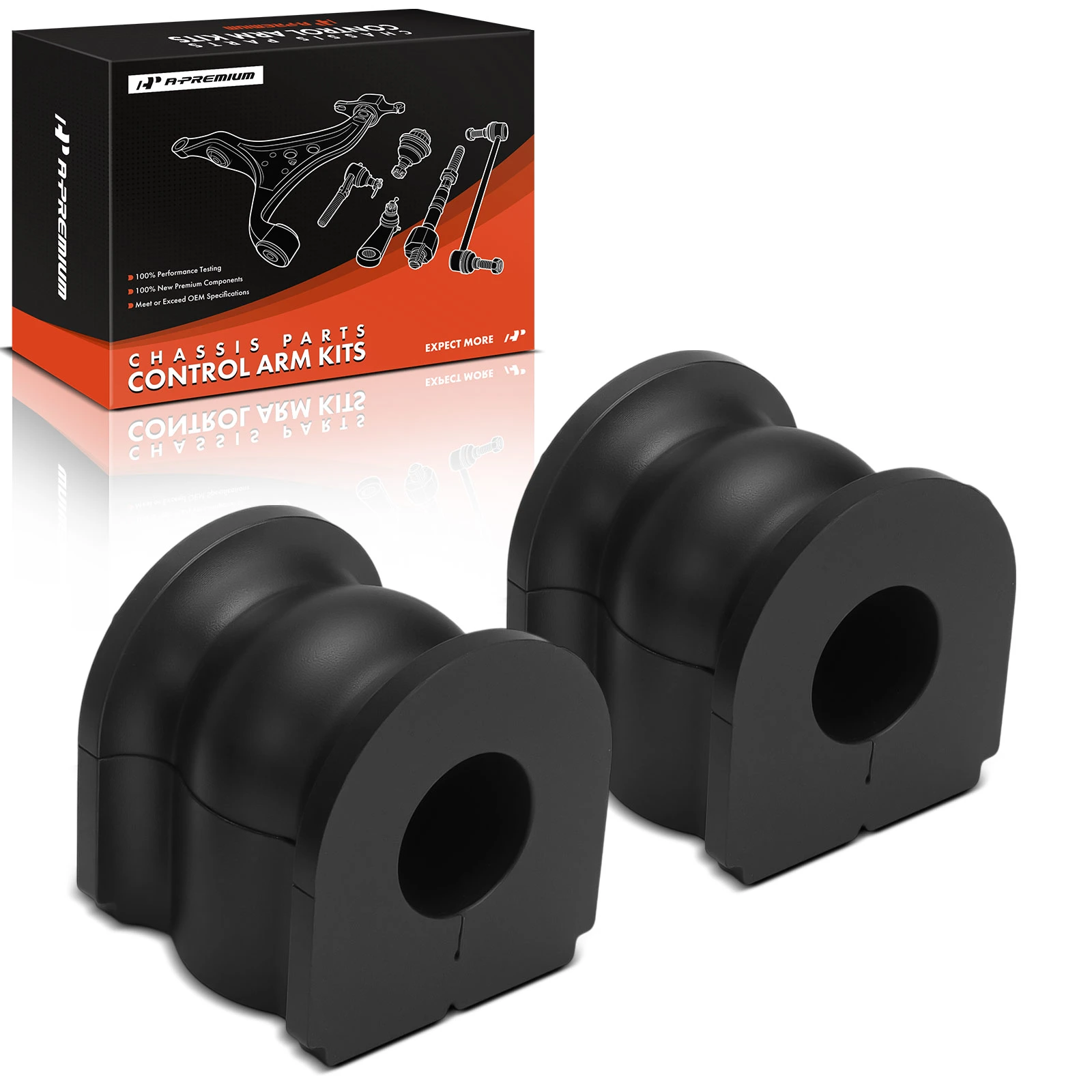 2006-2011 2013-2015 Honda Civic 2-Pc Sway Bar Bushing, Rear Side A-Premium APCA9765