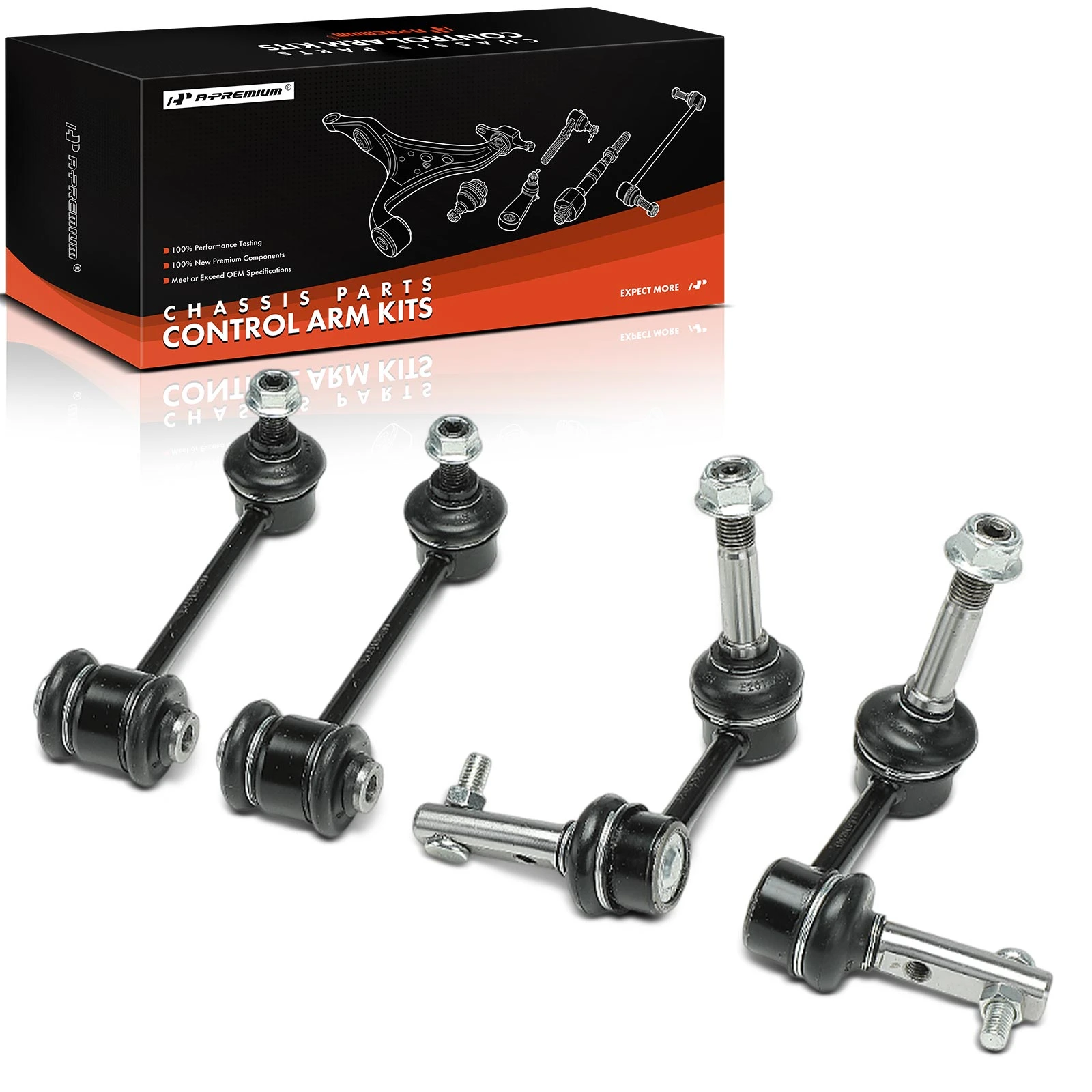 2001-2005 Lexus GS430 4-Pc Stabilizer Bar Link, Front & Rear A-Premium APCA7795