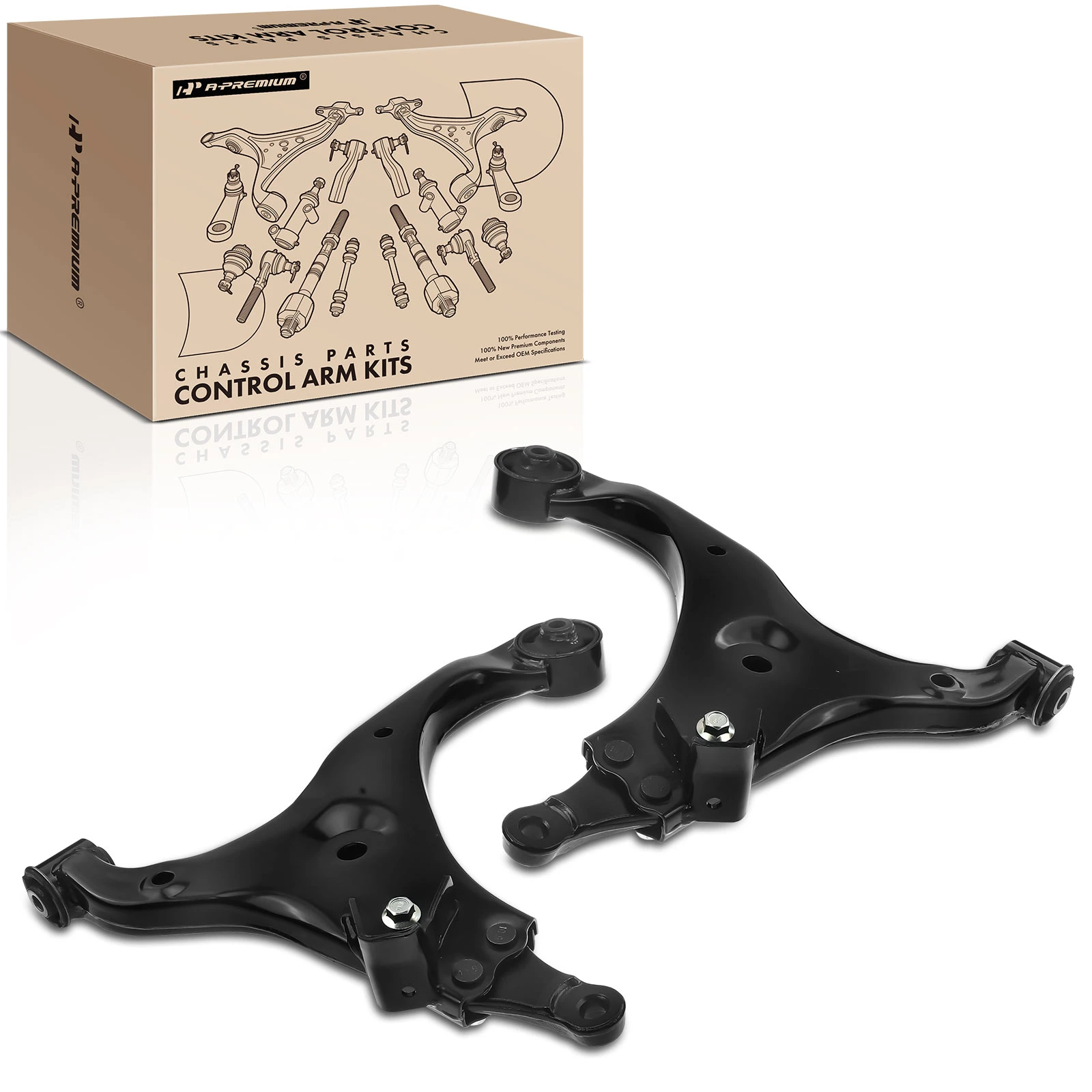 2006-2010 Kia Optima 2pc Control Arm, Front Lower A-Premium APCA3045