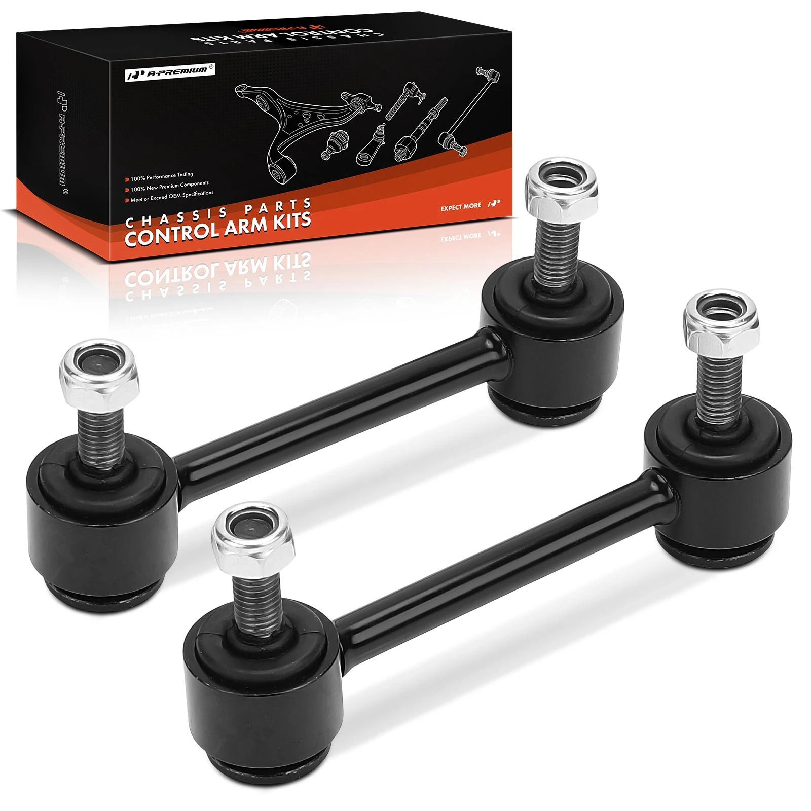 2 Pcs Rear Suspension Stabilizer Bar Link Kit