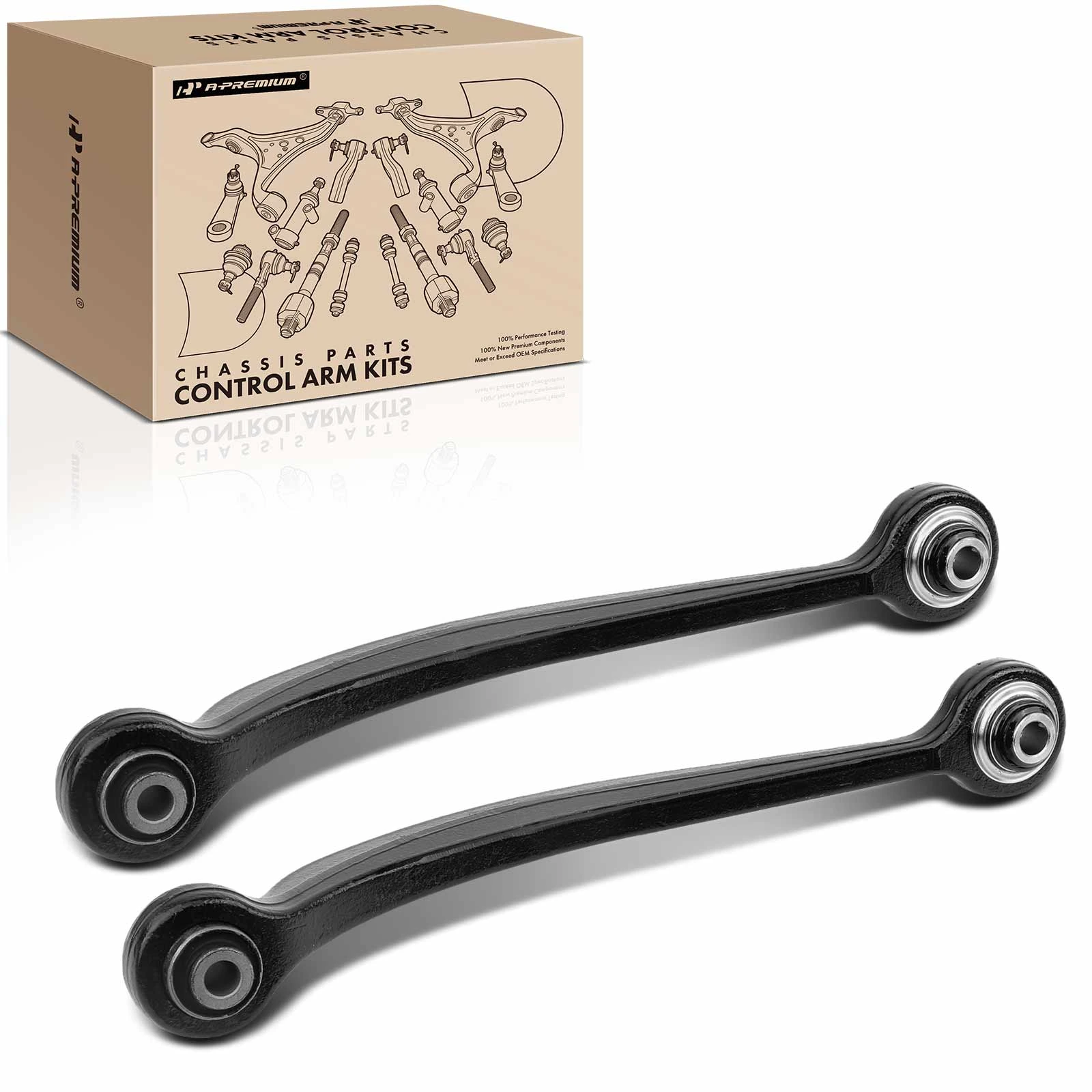 2-Piece Front Lower Control Arm & Ball Joint Set For 2007-2017 GMC Acadia Limited