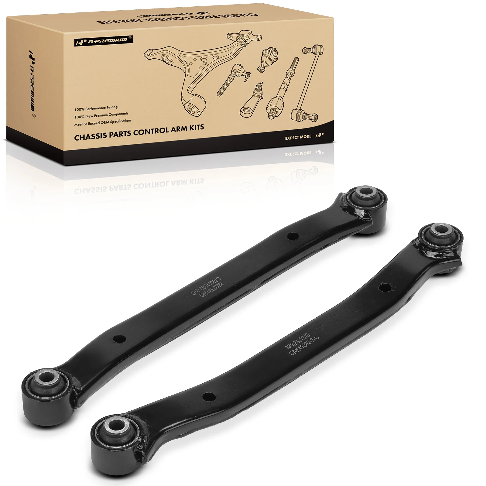 2006-2010 Kia Optima 2pc Control Arm, Rear Driver & Passenger Upper A-Premium APCA6195