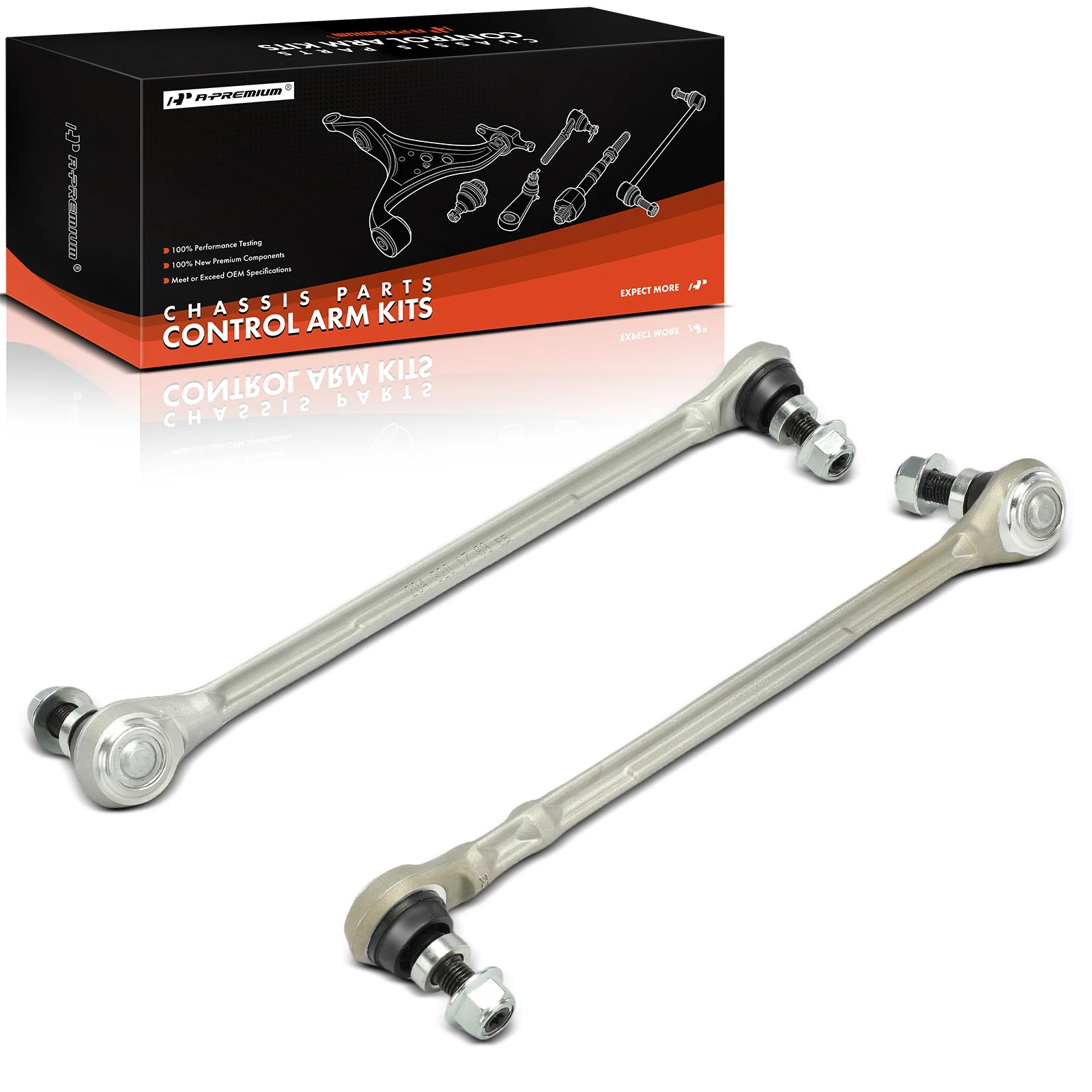 2 Pcs Front Stabilizer Bar Link