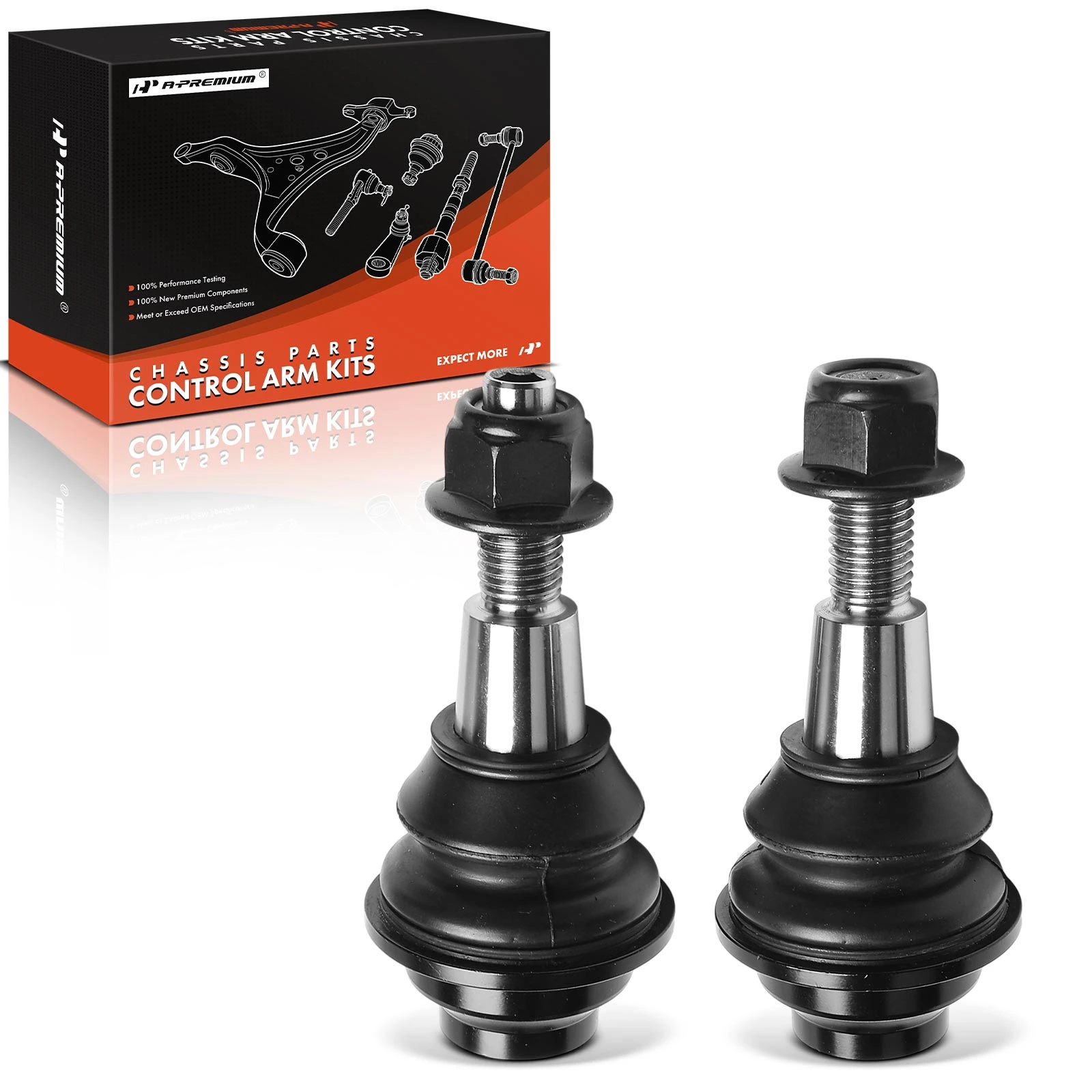 2 Pcs Front Lower Ball Joint Kit