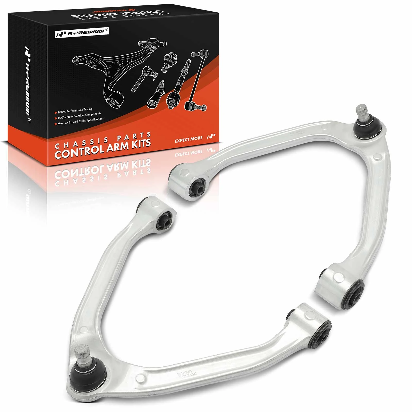 2014-2019 INFINITI Q70 2pc Control Arm and Ball Joint Kit, Front Upper with Ball Joint A-Premium APCA5481