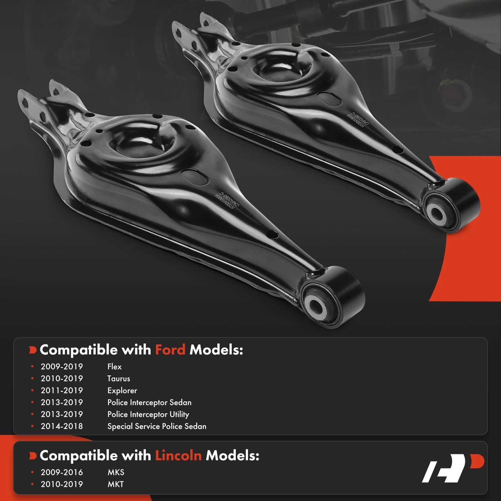 2-Pc Control Arm, Rear Lower A-Premium APCA8815