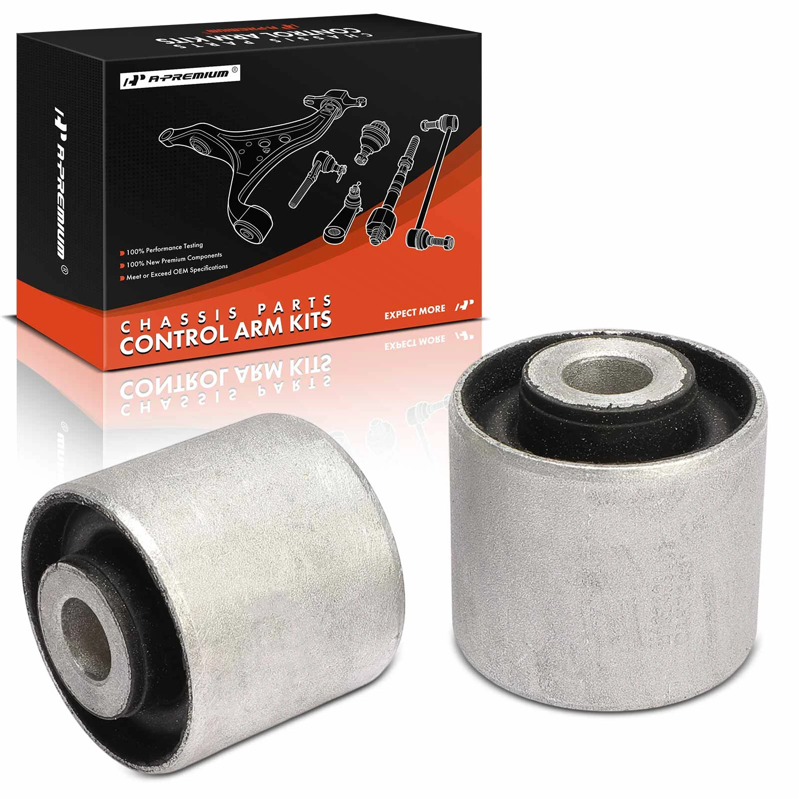 2 Pcs Front Lower Outer Control Arm Bushing