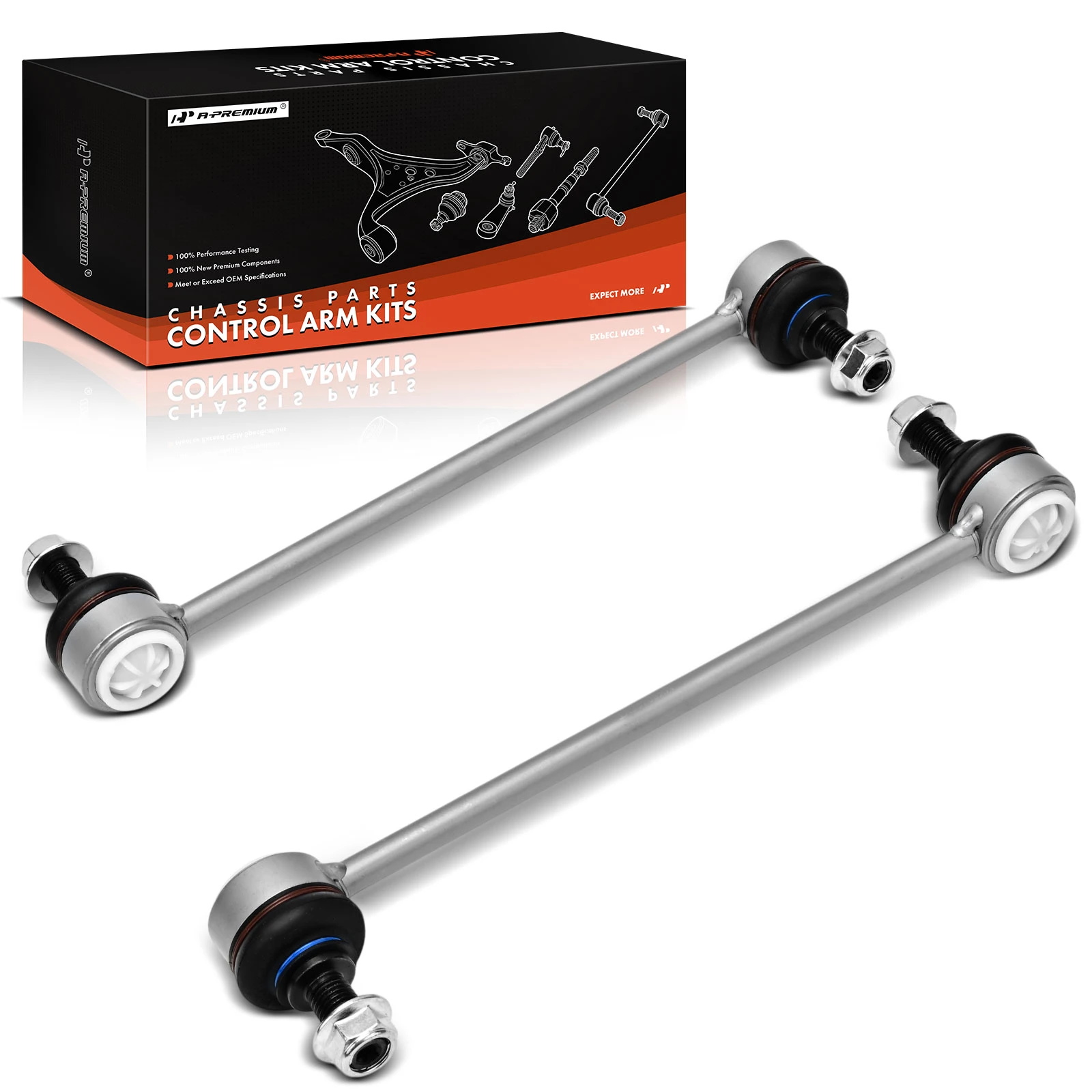 2 Pcs Front Stabilizer Sway Bar Link