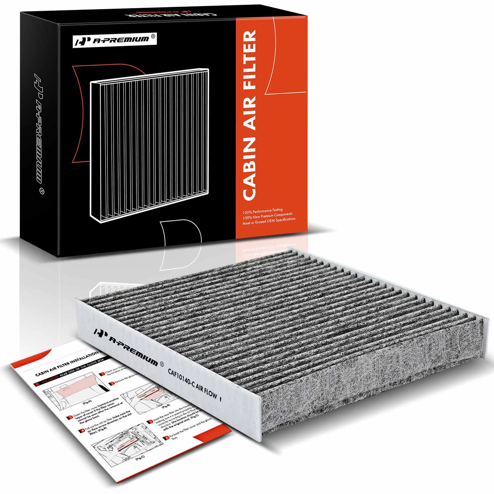 Activated Carbon Cabin Air Filter for 2011-2022 Mitsubishi Outlander Sport