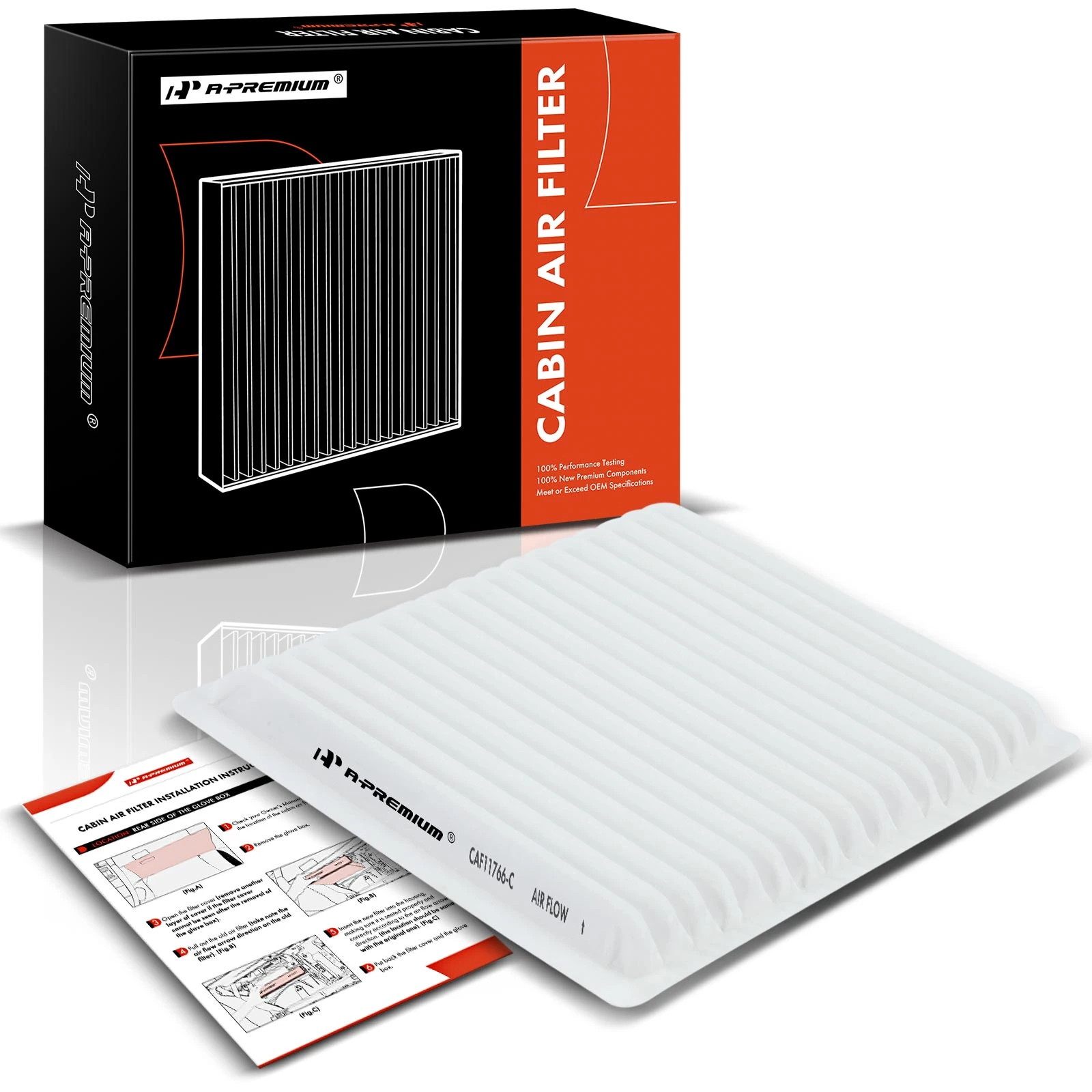 Cabin Air Filter for 2014-2022 Mitsubishi Mirage