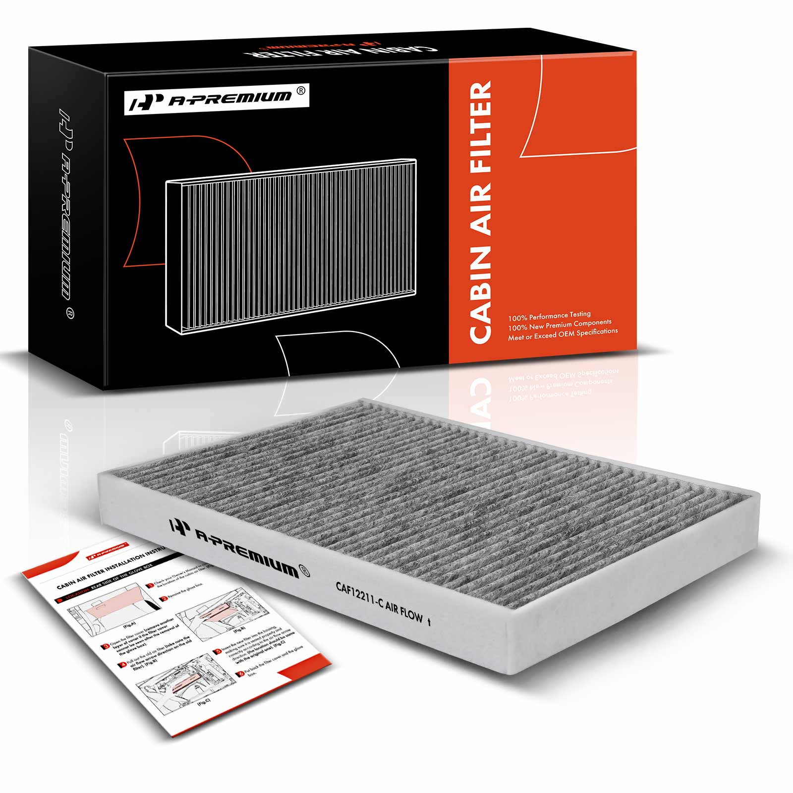Activated Carbon Cabin Air Filter for 2022-2023 Audi e-tron S Sportback