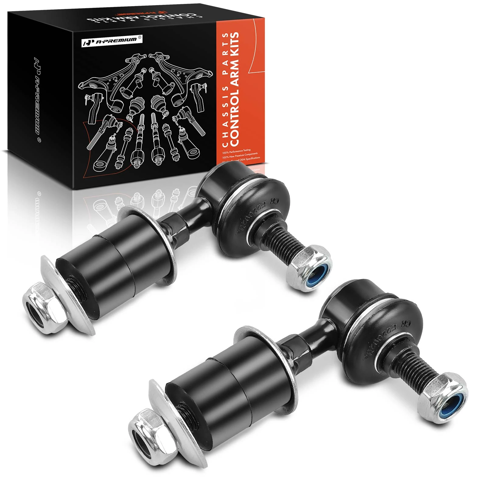 2 Pcs Front Stabilizer Bar Link