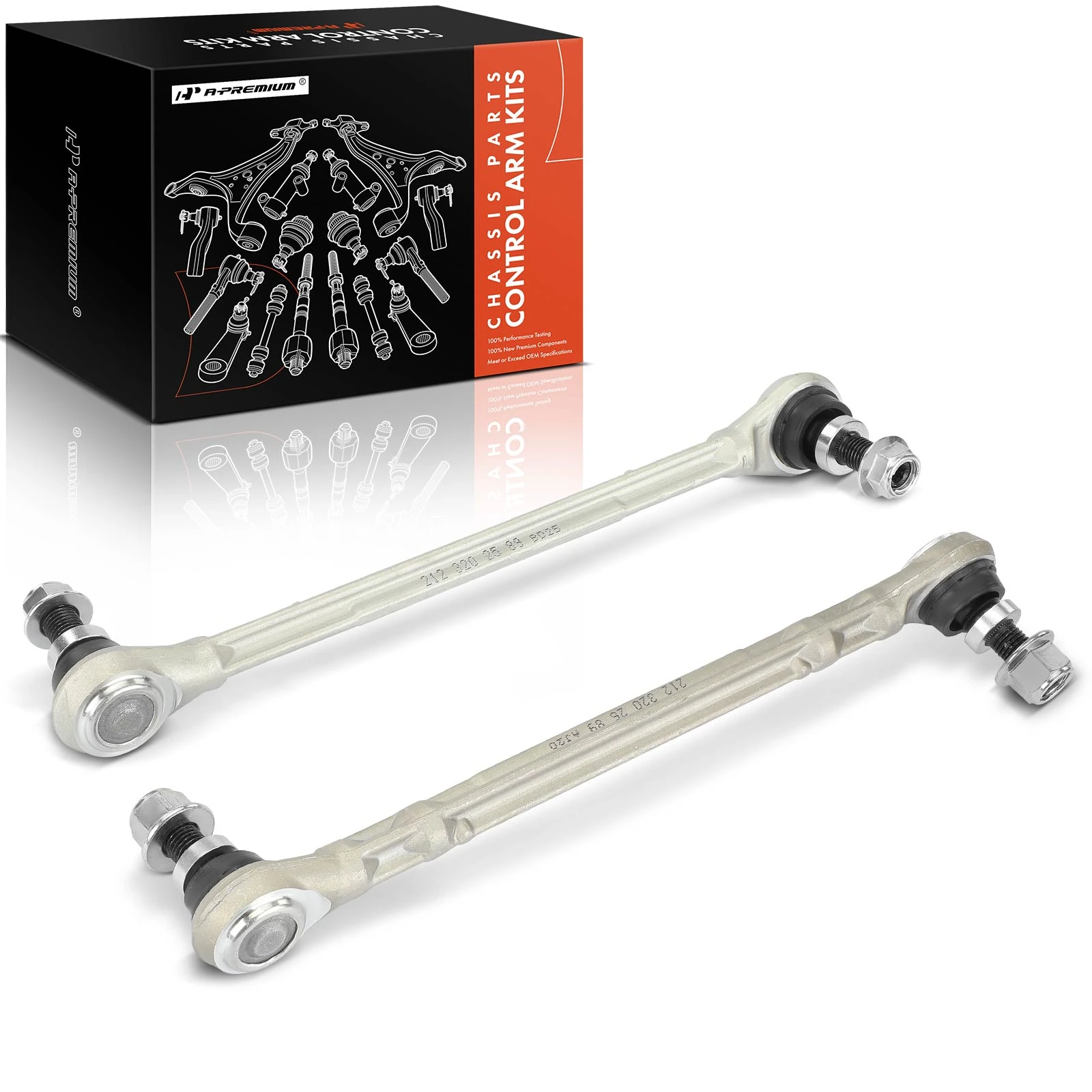 2 Pcs Front Stabilizer Bar Link