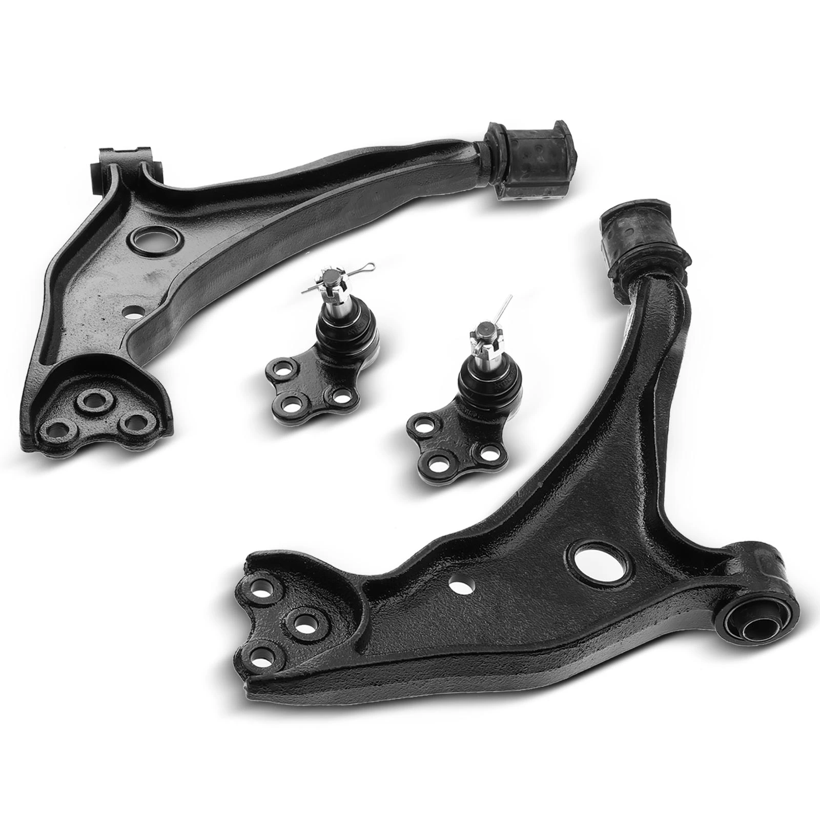 4 Pcs Front Control Arm with Ball Joints