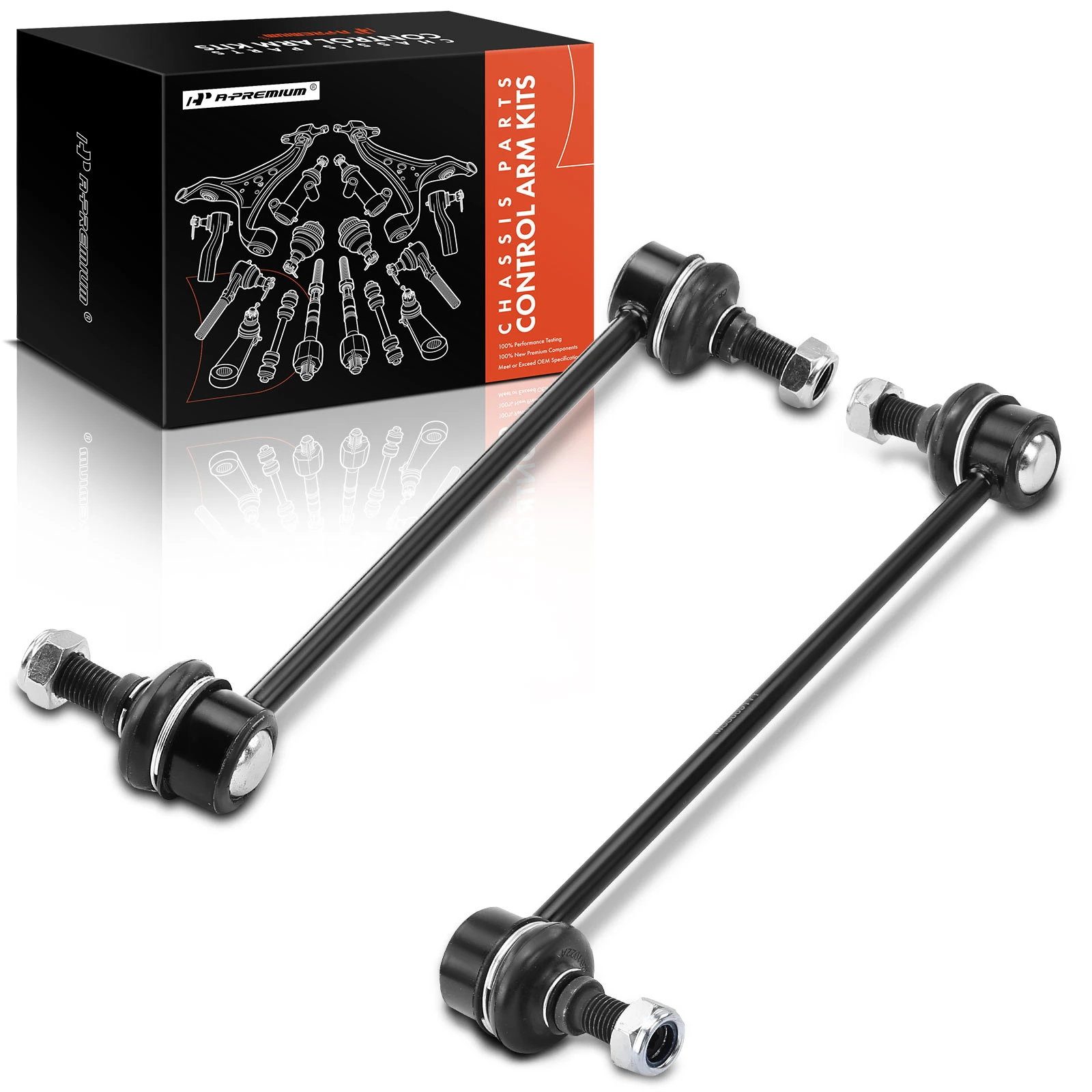 2 Pcs Front Stabilizer Bar Link