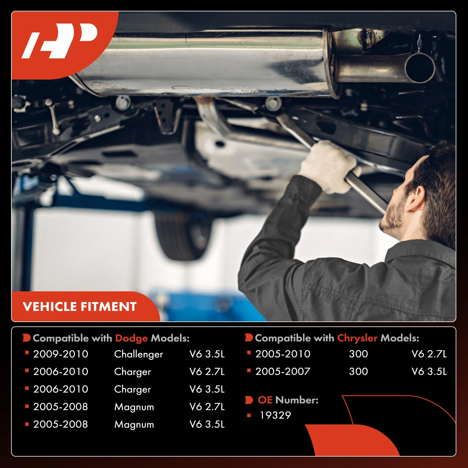 1-PC Catalytic Converter, Right Passenger Side, Fit Federal Emissions, A-Premium APCCT228