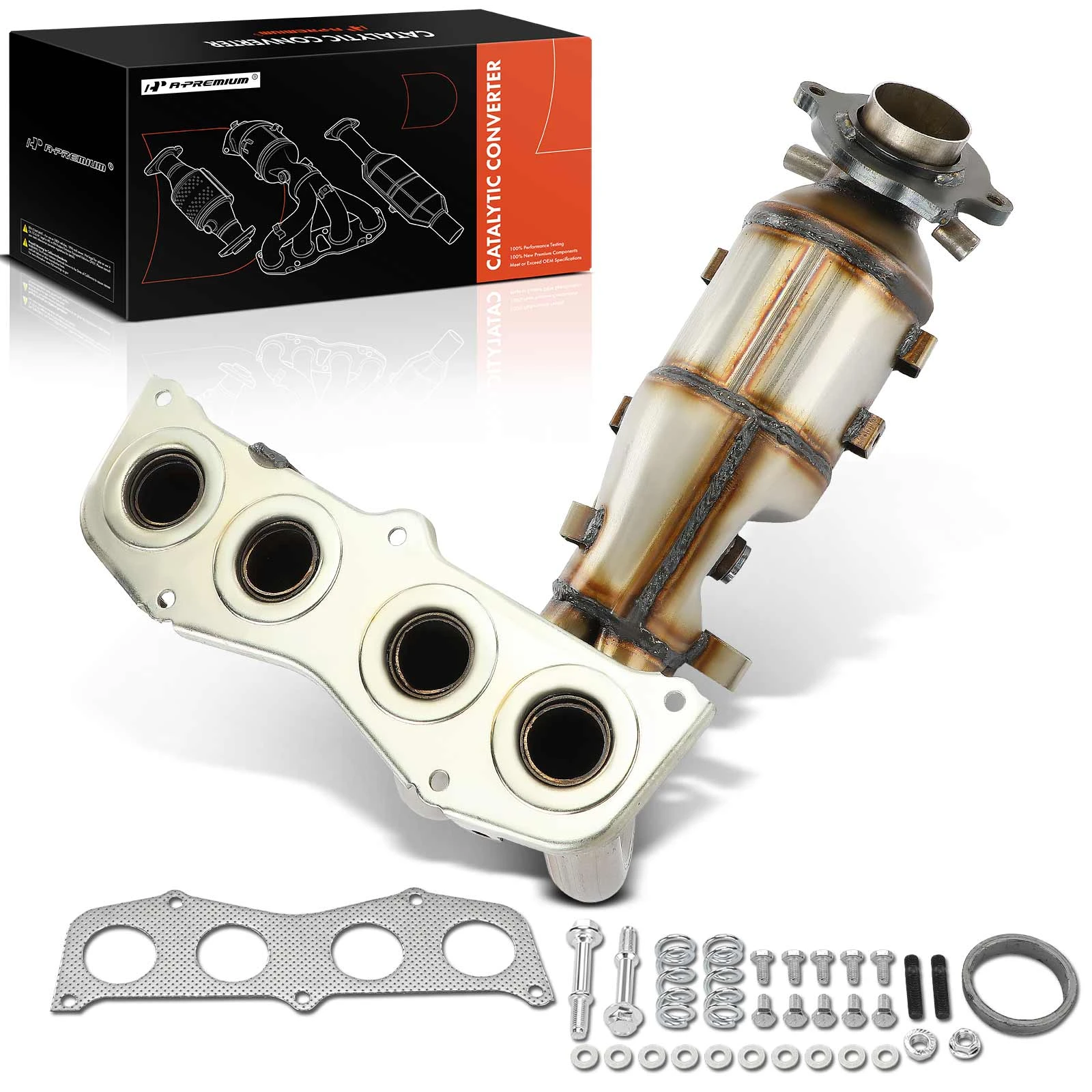 2008-2015 Scion xB 1pc Catalytic Converter Front Side Fit Federal Emissions A-Premium APCCT245