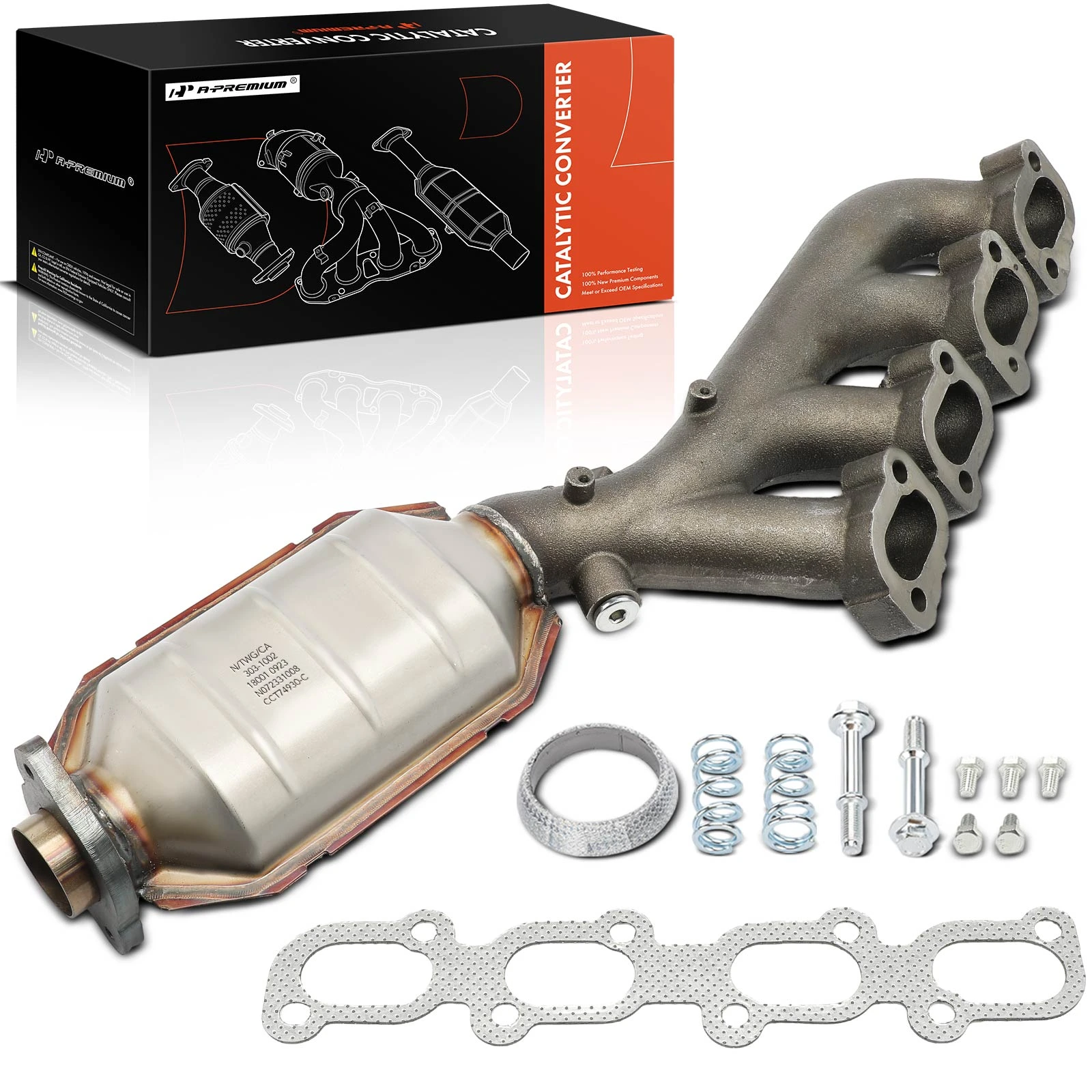 Right Catalytic Converter
