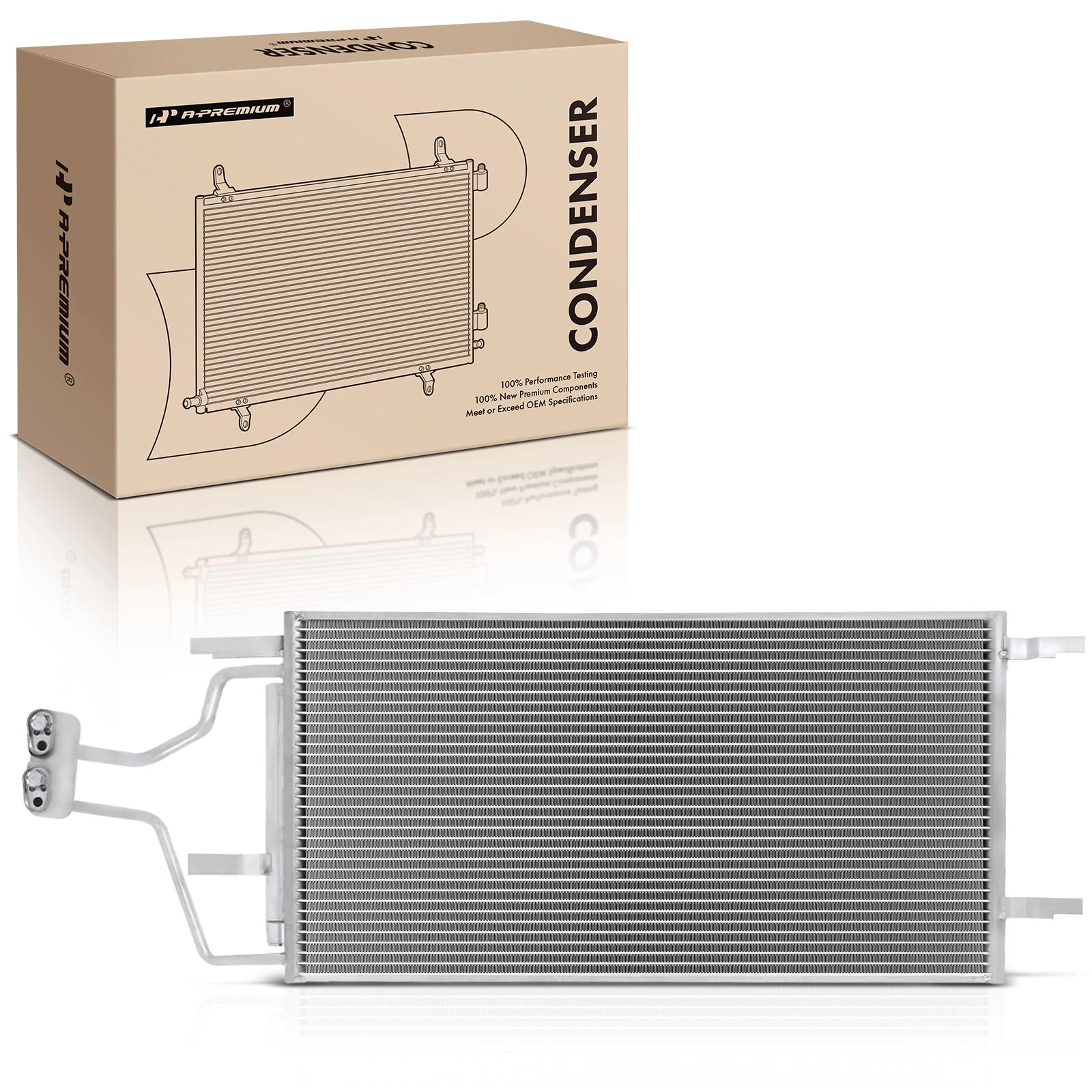 AC Condenser with Receiver Drier