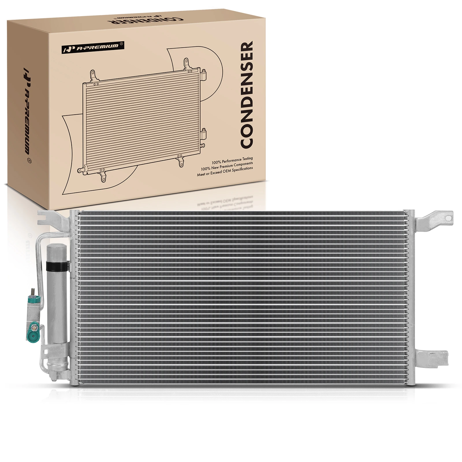 AC Condenser with Receiver Drier