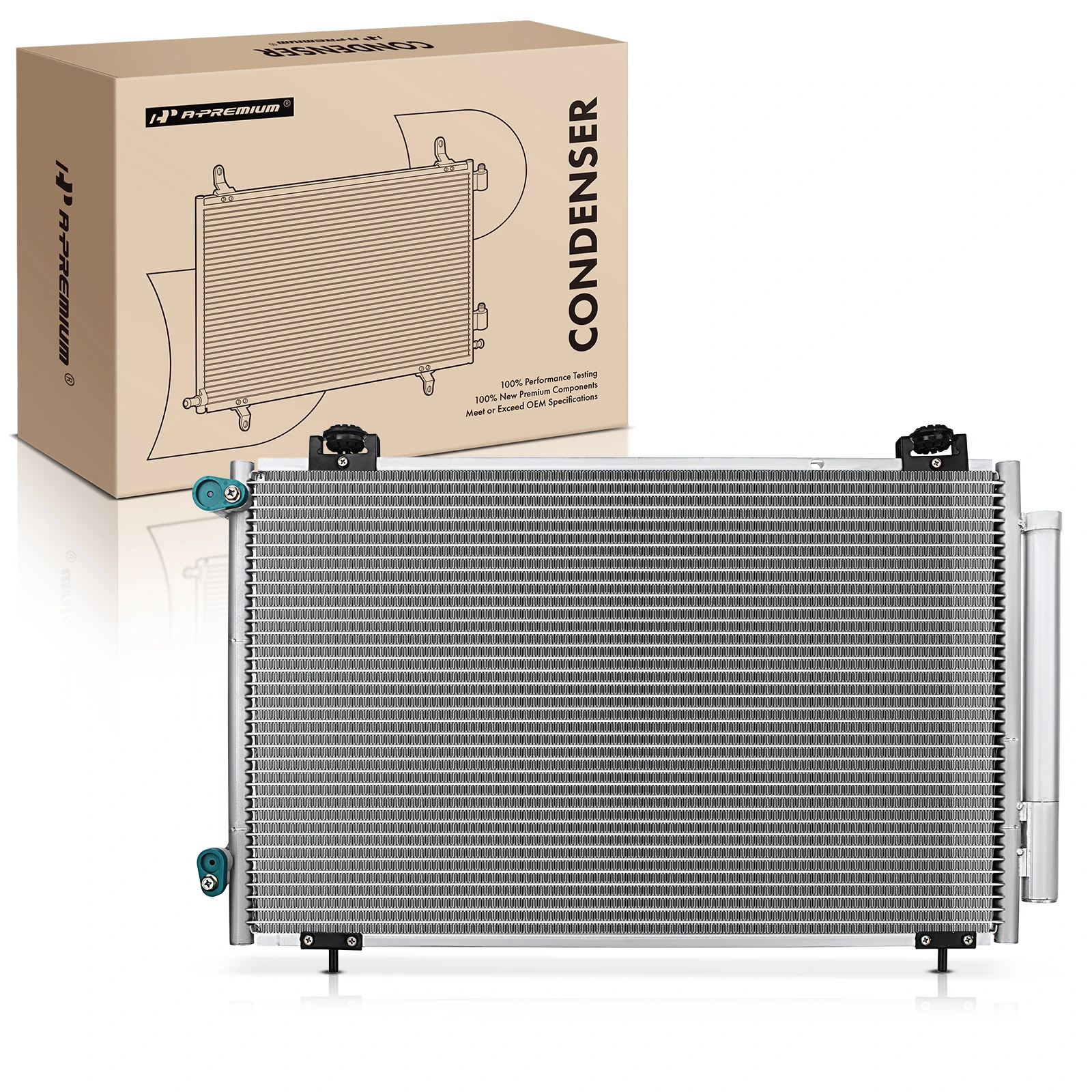 AC Condenser with Receiver Drier