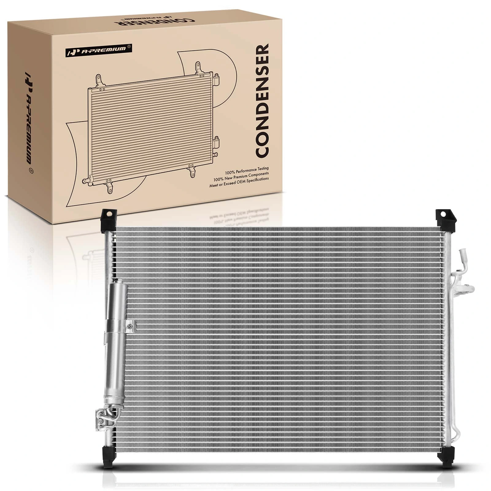 AC Condenser with Receiver Drier