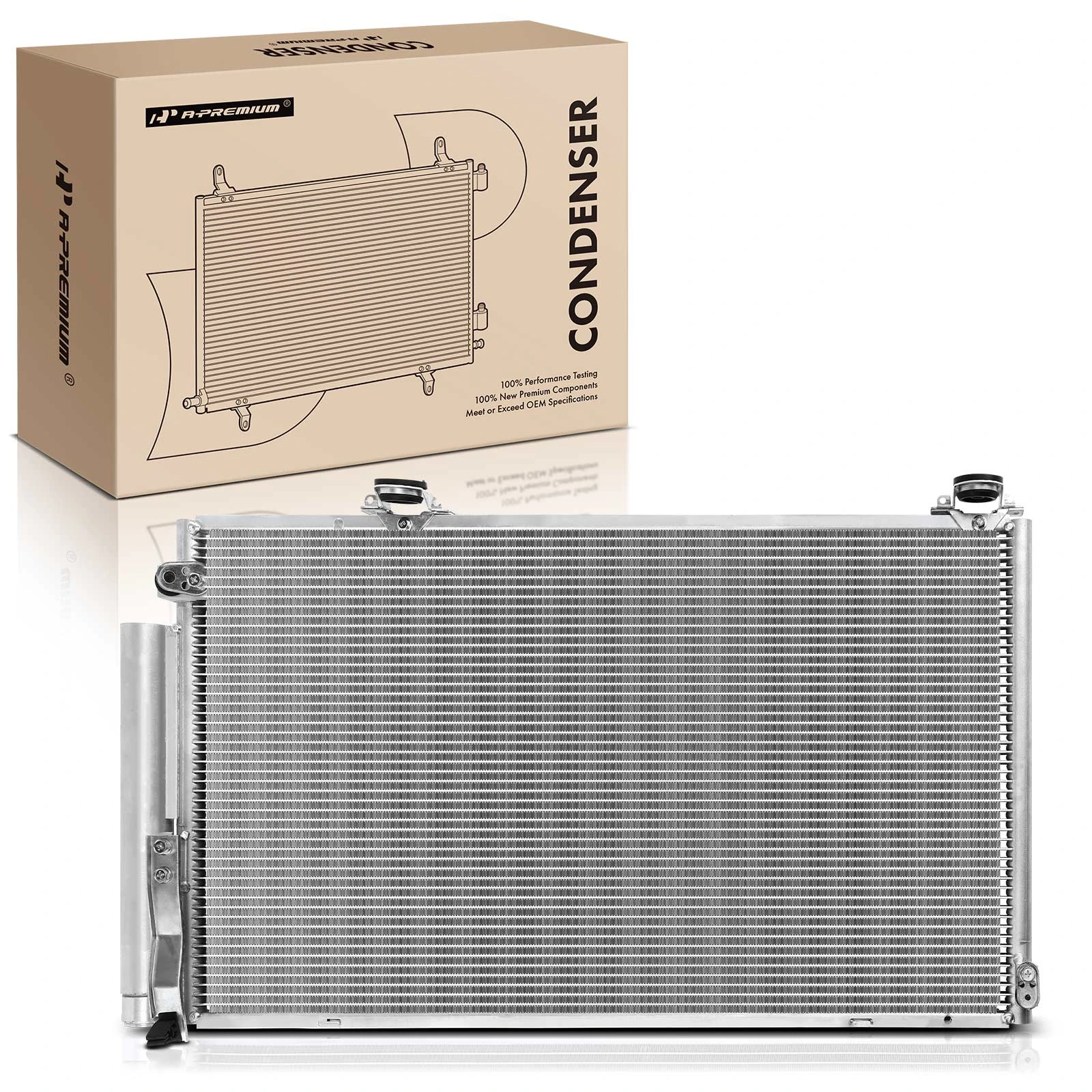 AC Condenser with Receiver Drier