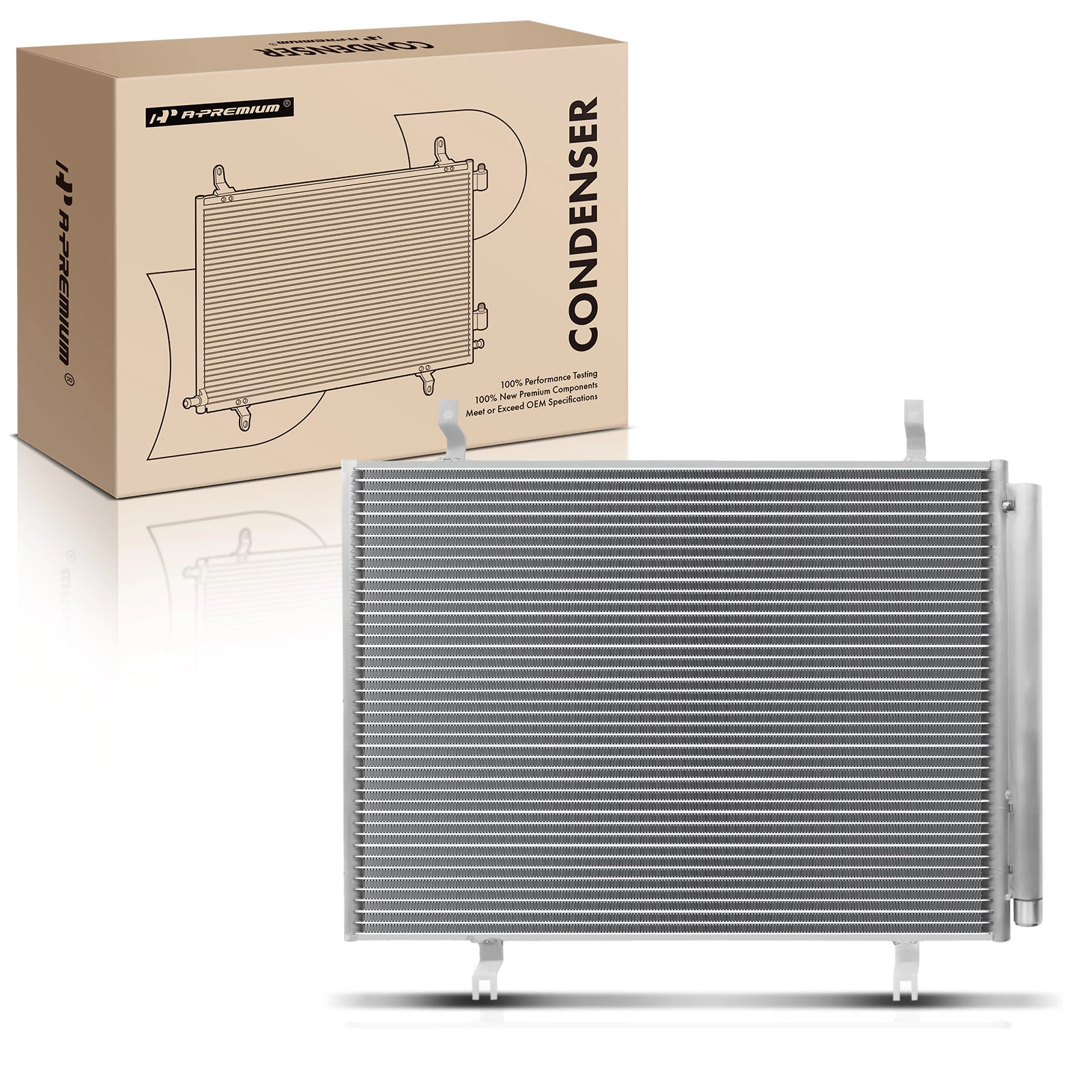 AC Condenser with Receiver Drier