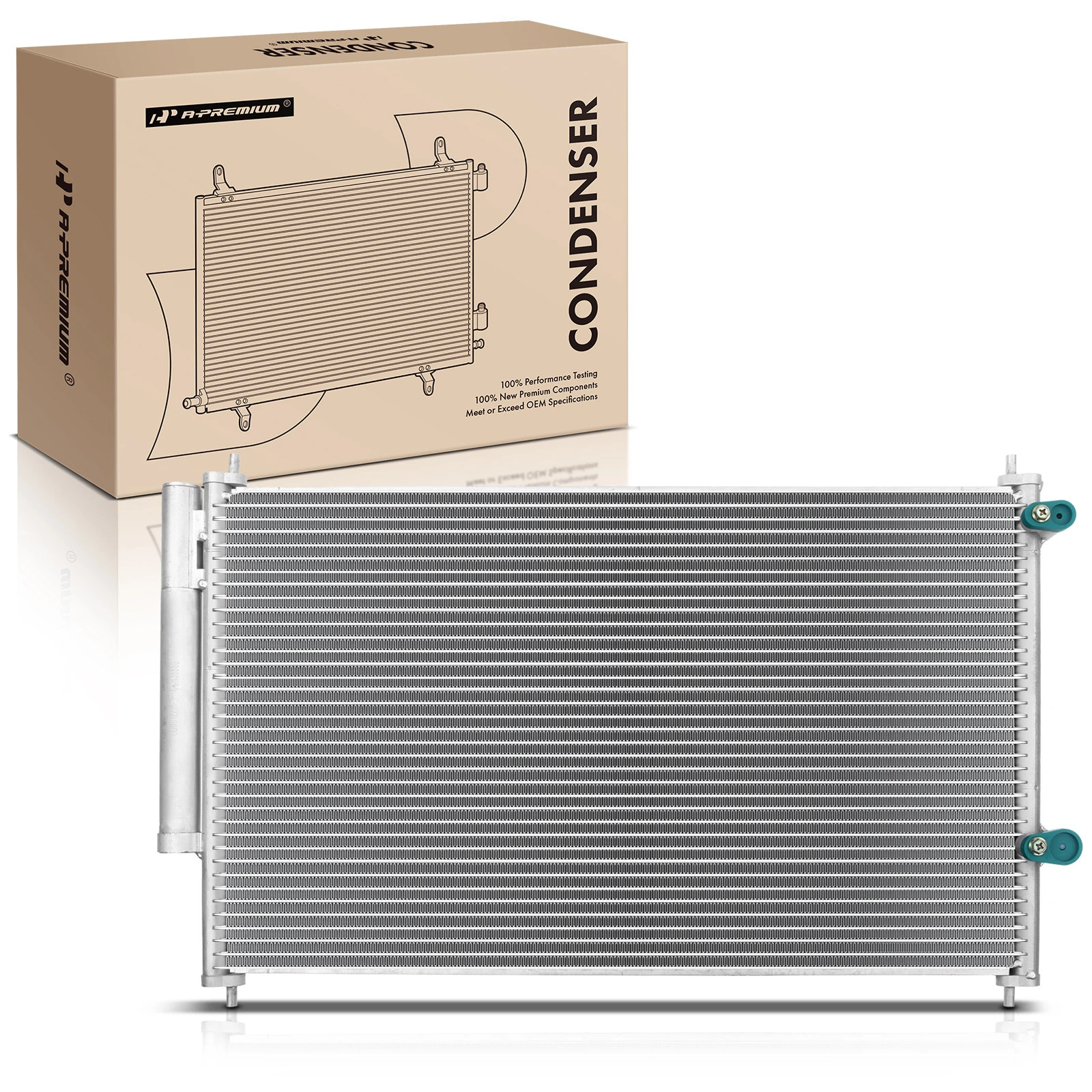 AC Condenser with Receiver Drier
