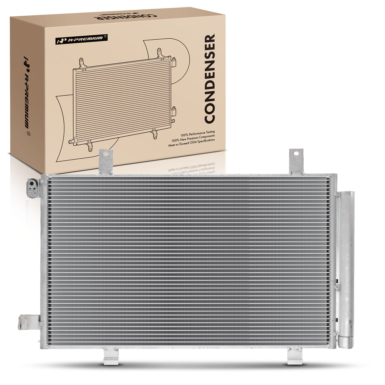 AC Condenser with Receiver Drier for 2007-2013 Suzuki SX4