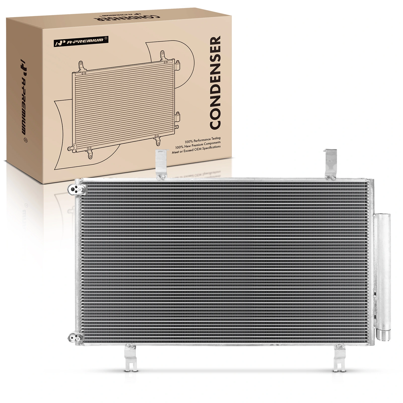 AC Condenser with Receiver Drier