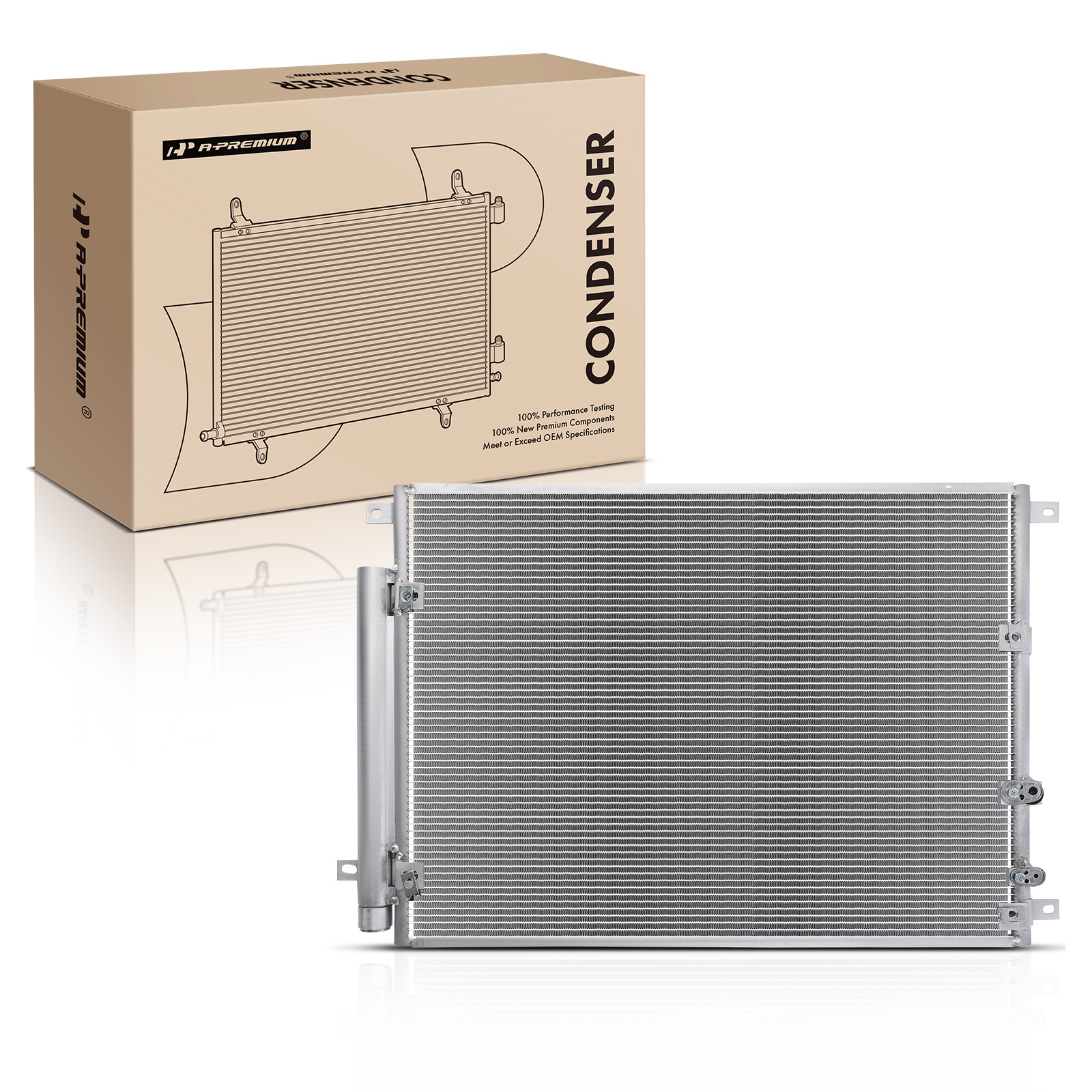 AC Condenser with Receiver Drier