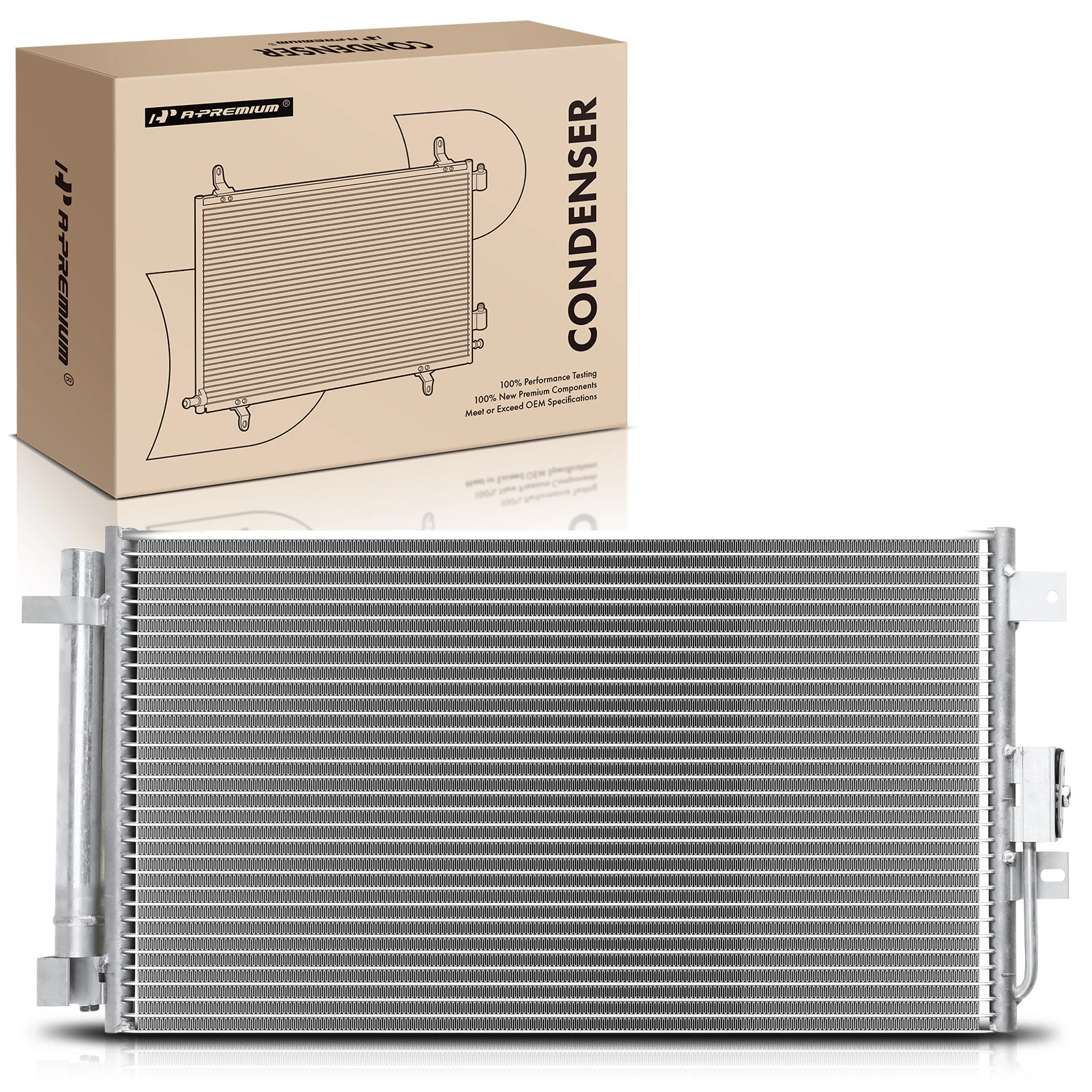 AC Condenser with Receiver Drier