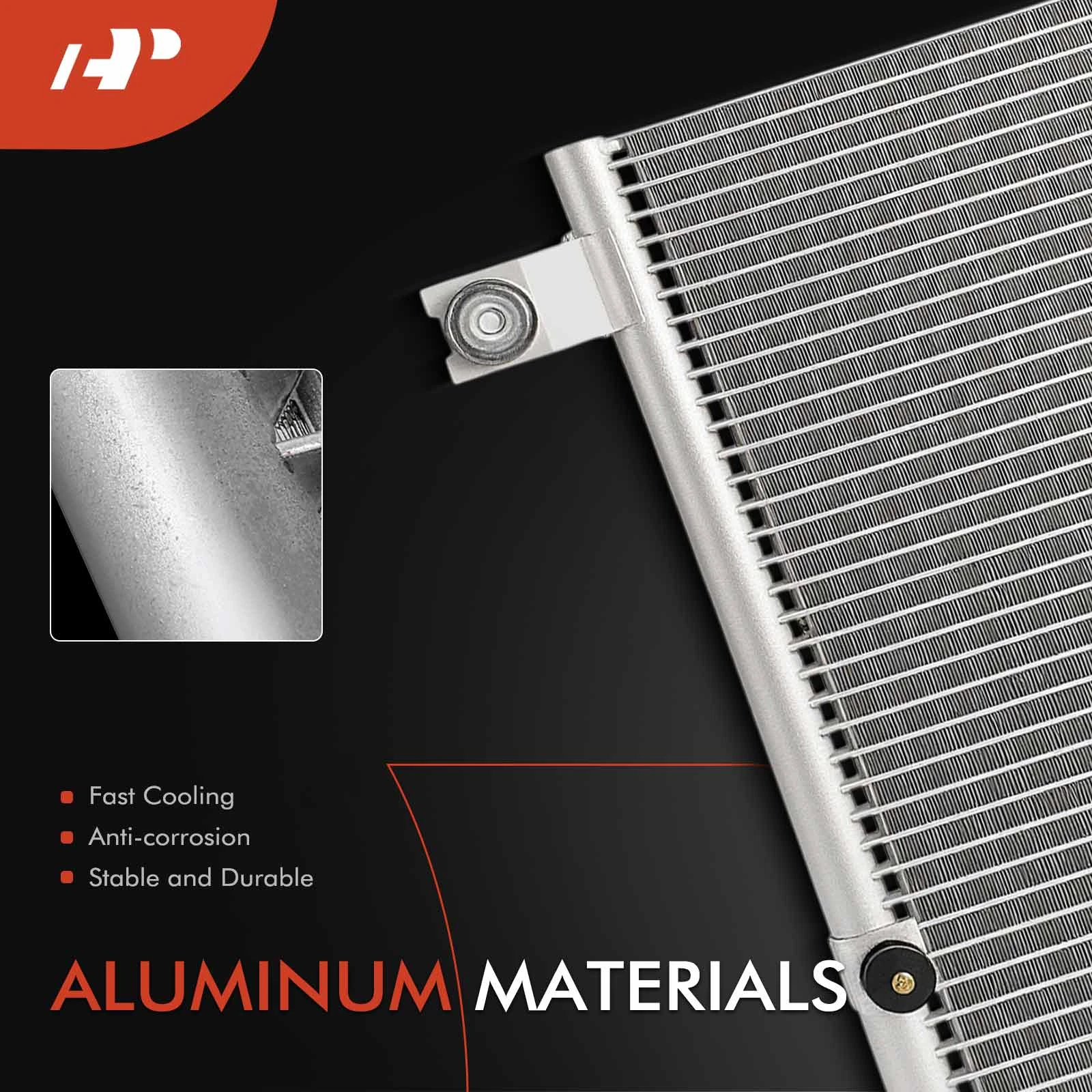 AC Condenser for Mazda Millenia 1995-2002 V6 2.3L V6 2.5L Parallel Flow