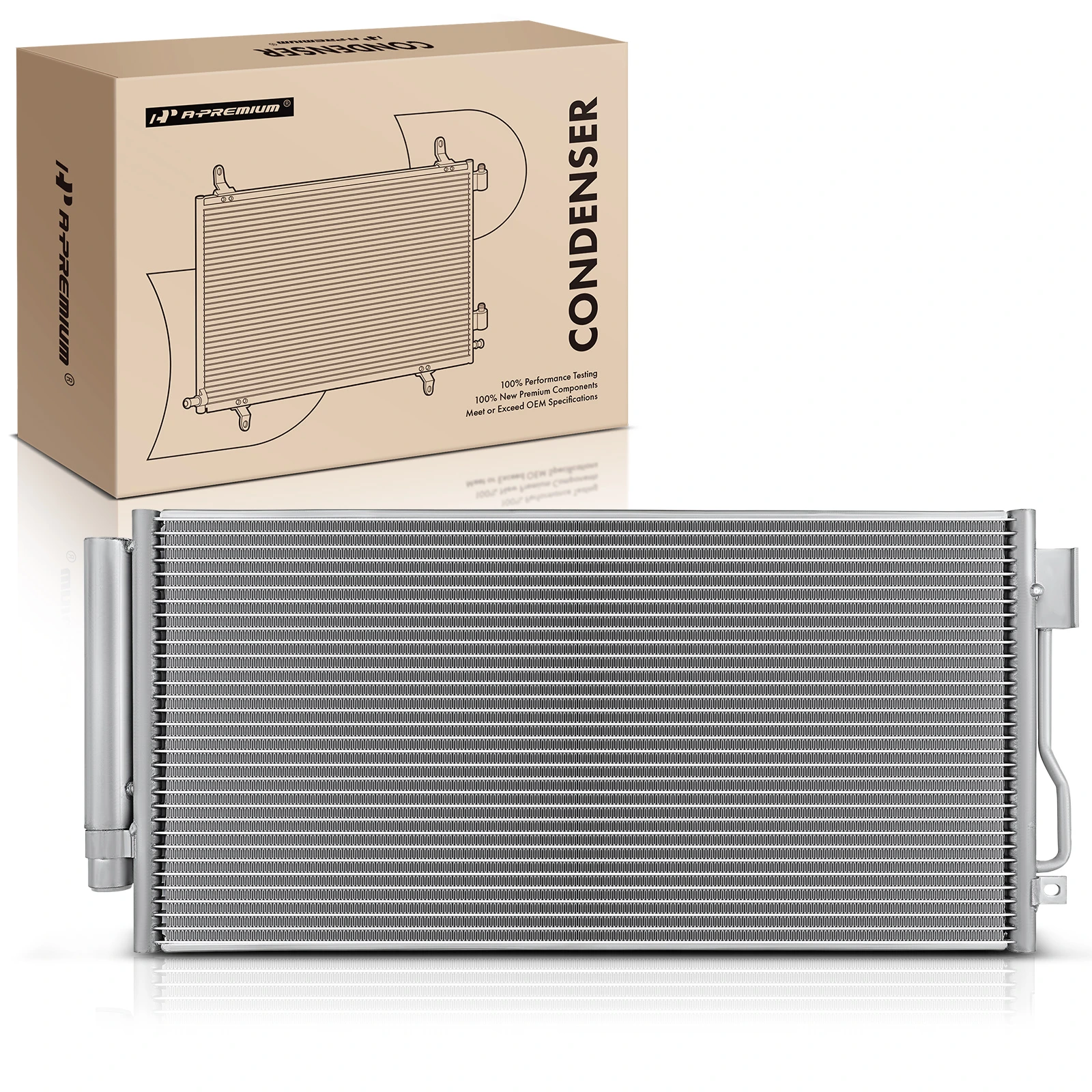 AC Condenser with Receiver Drier