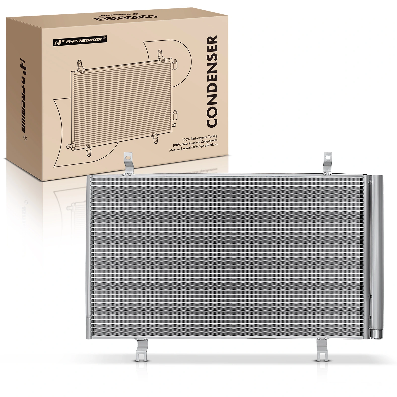 AC Condenser with Receiver Drier