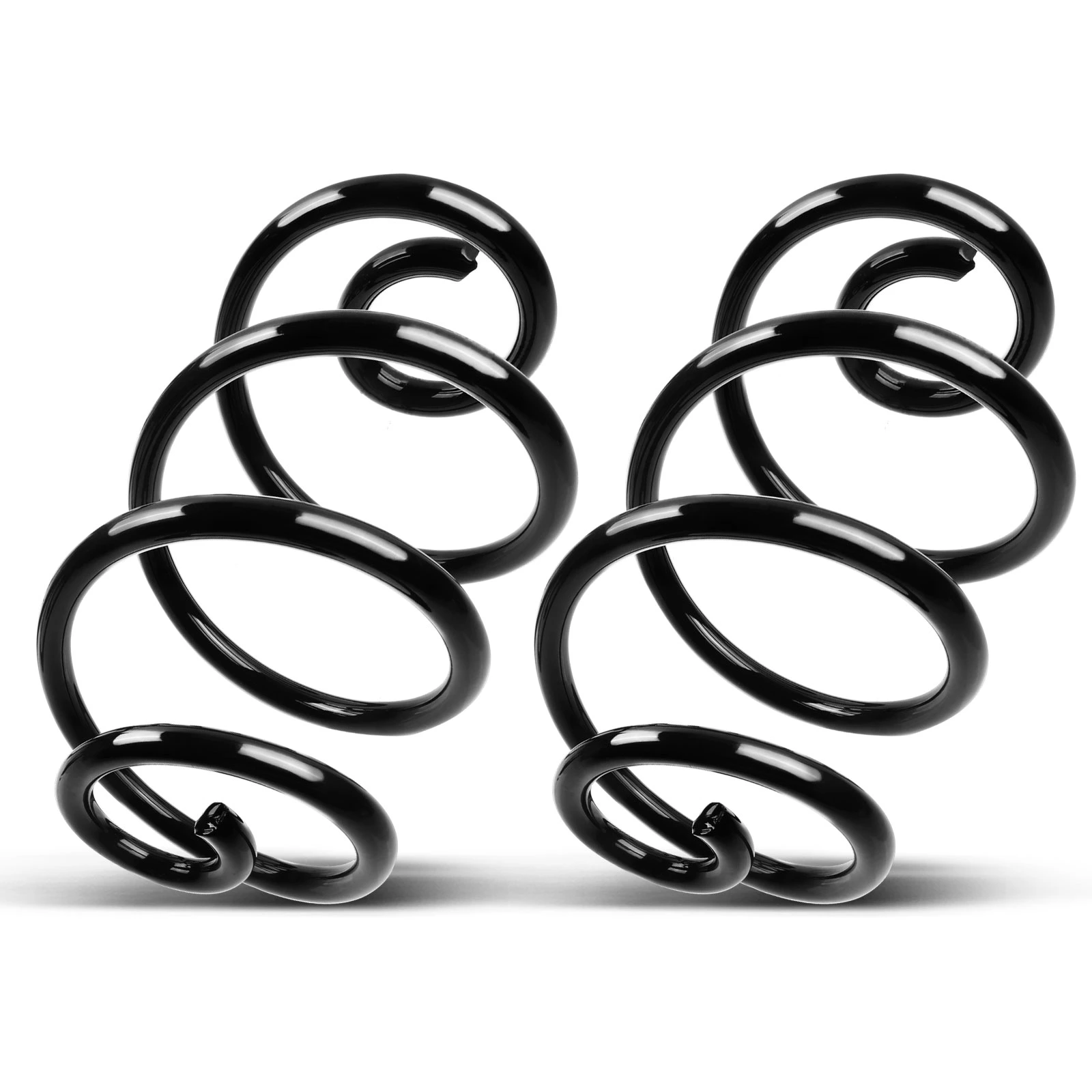 2 Pcs Rear Suspension Coil Springs