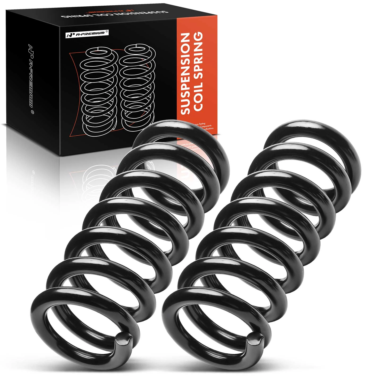 2 Pcs Front Coil Springs for 1992-1997 Chevrolet C2500 Suburban