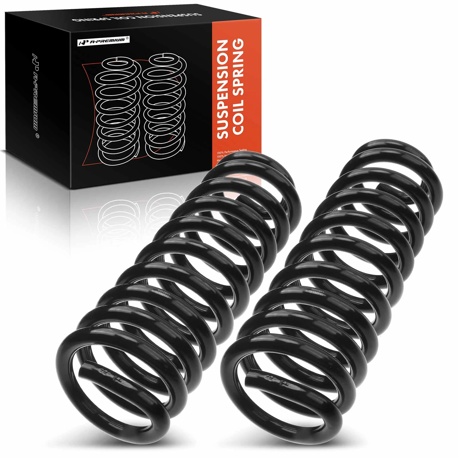 2 Pcs Front Suspension Coil Springs