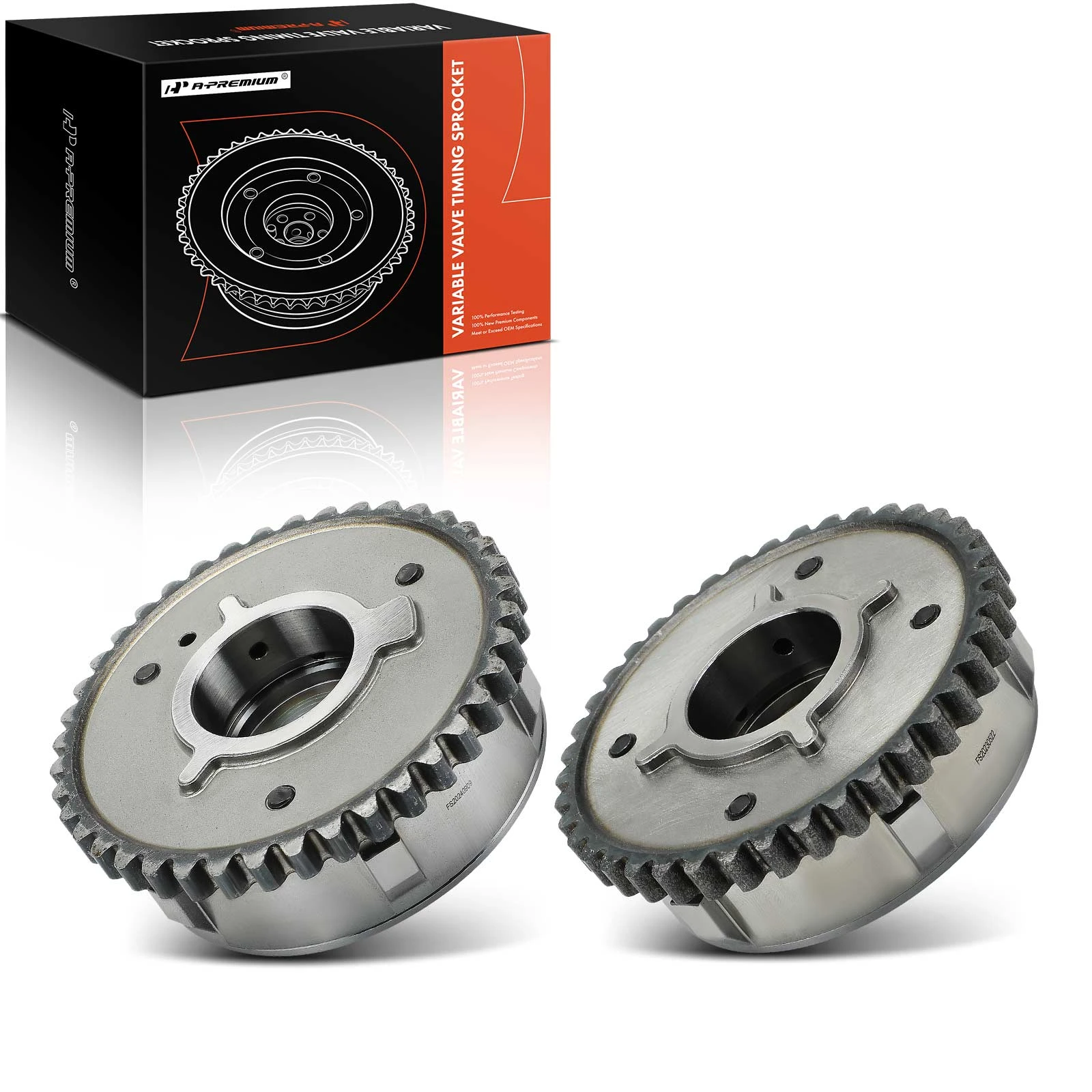 2 Pcs Exhaust & Intake Variable Valve Timing Sprocket