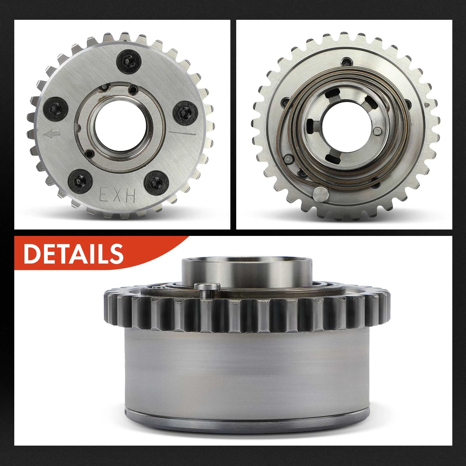 A-Premium Engine Timing Chain Kit W/Tensioner [fits DOHC, 6Cyl