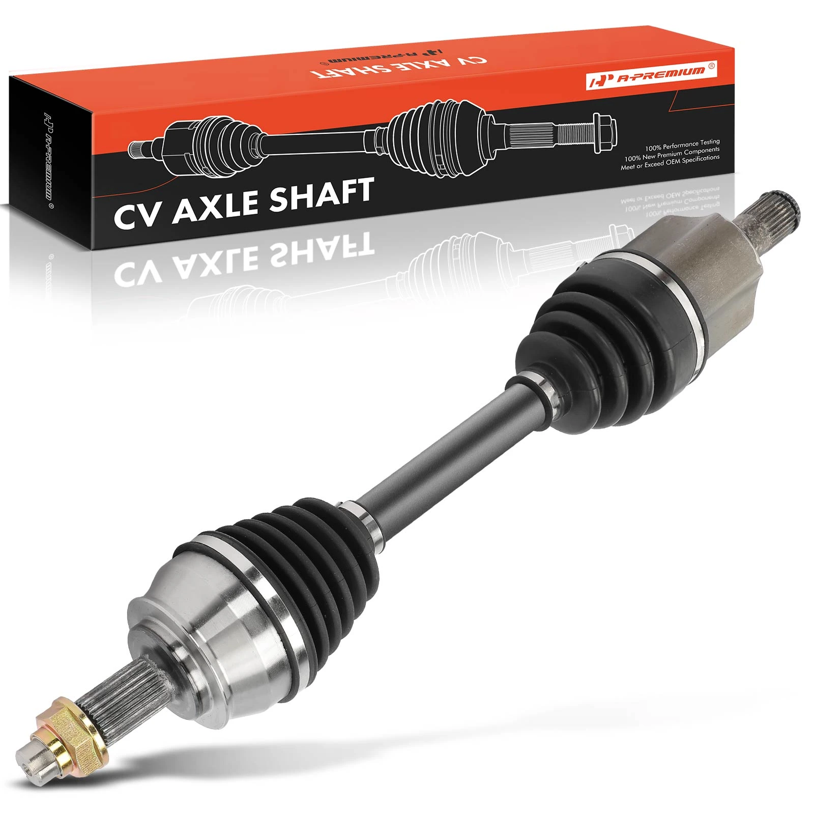 2015-2017 Chrysler 200 1pc CV Axle Shaft Assembly Front Driver Side A-Premium APCVA2736