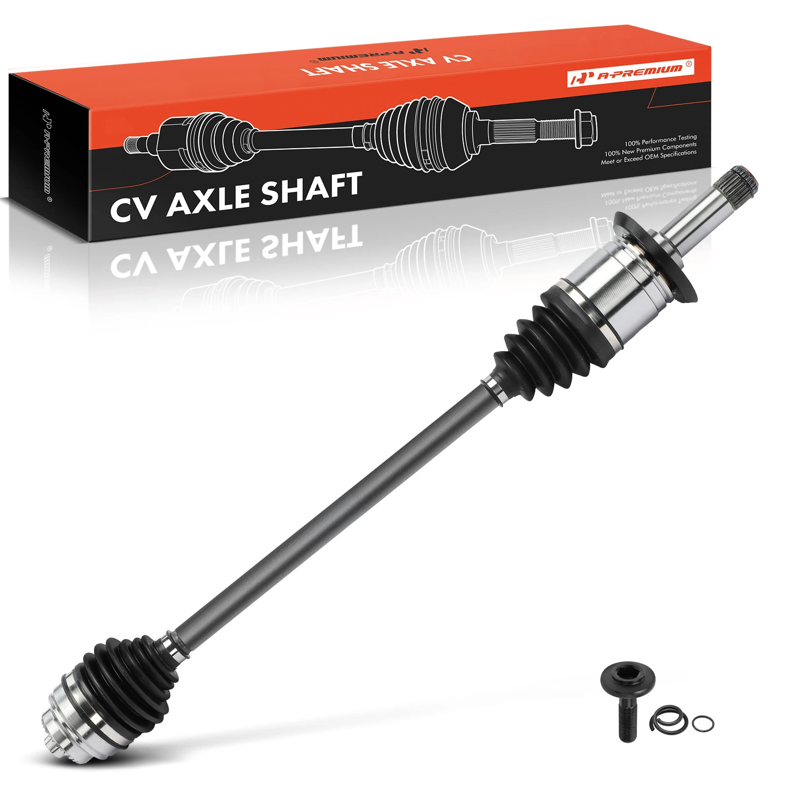 2017-2024 Mini Cooper Countryman 1-Pc CV Axle Shaft Assembly Rear Driver or Passenger A-Premium APCVA3011