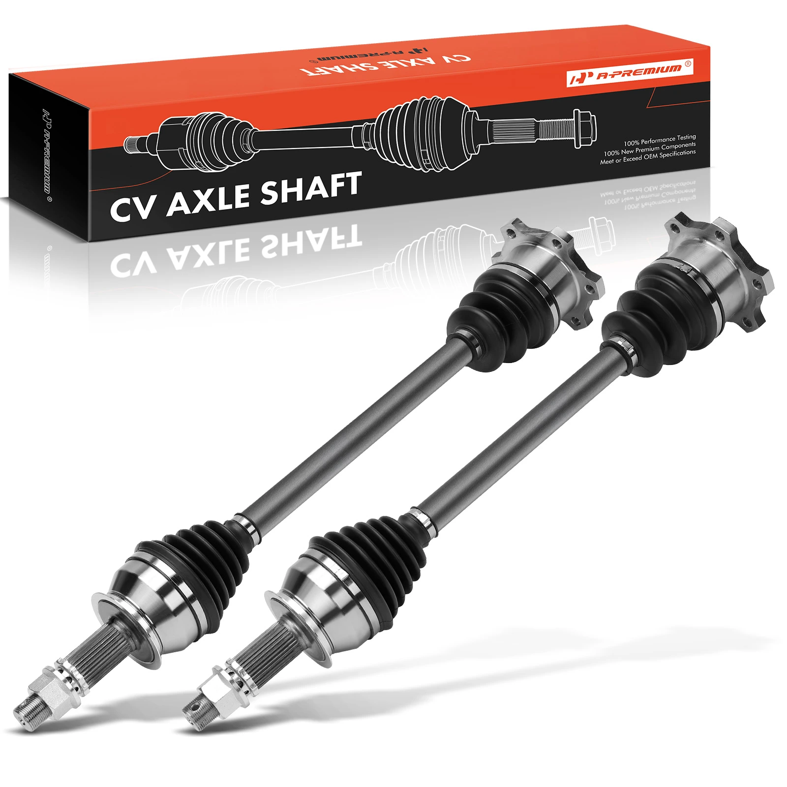 2 Pcs Rear CV Axle Assembly