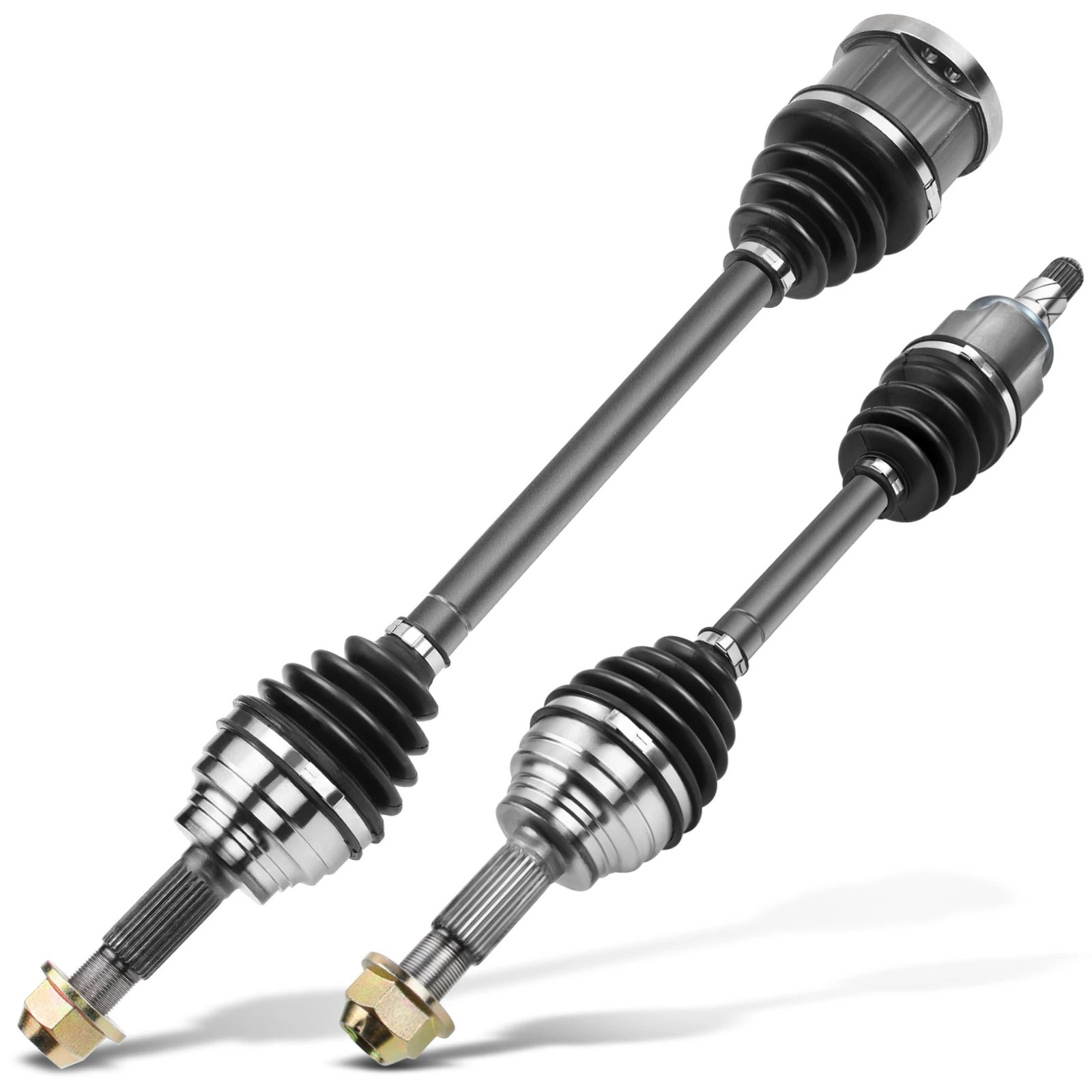 2 Pcs Front CV Axle Shaft Assembly