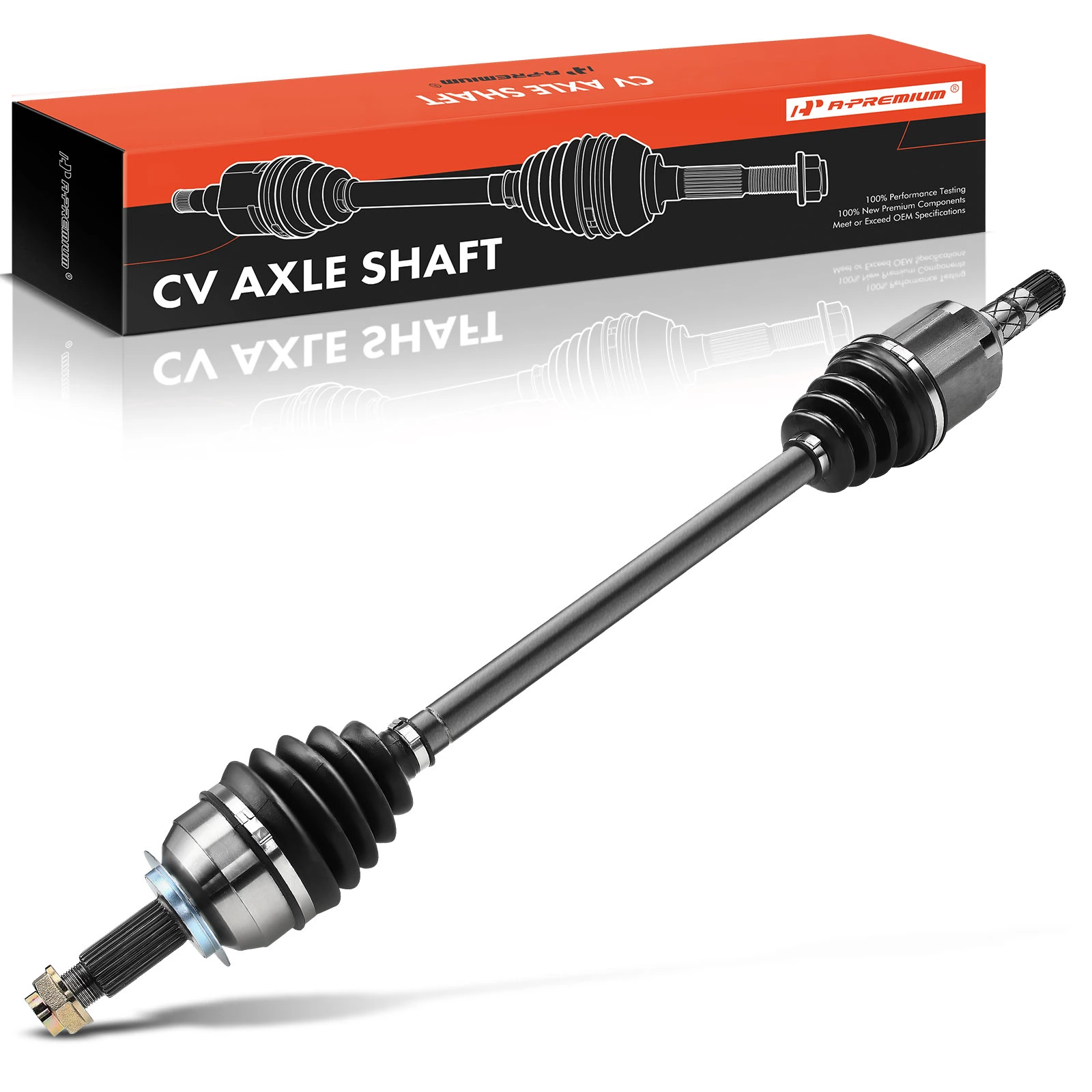 1-Pc CV Axle Shaft Assembly Front Driver or Passenger A-Premium APCVA964